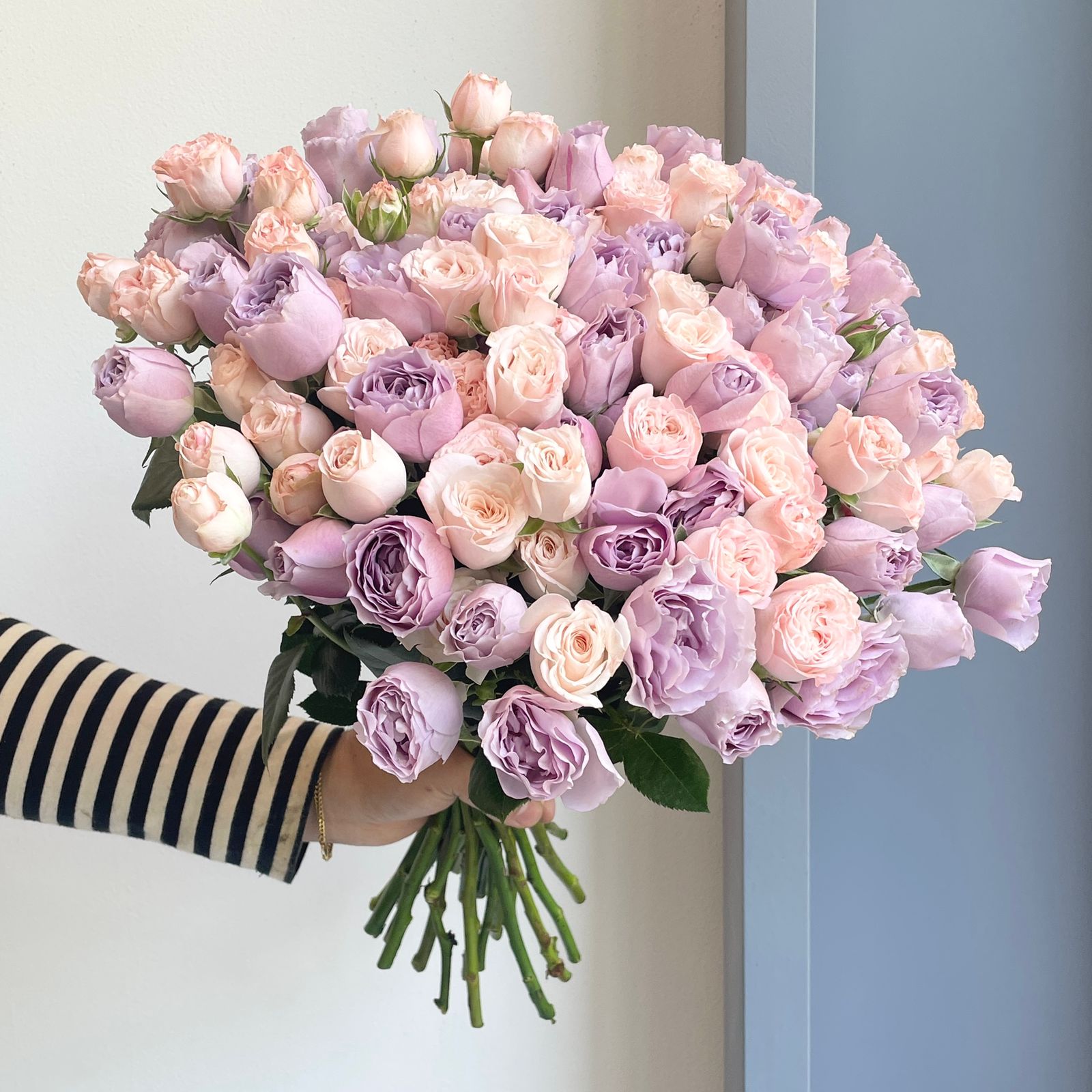 Spray Roses Mixed - Pastel Blooms