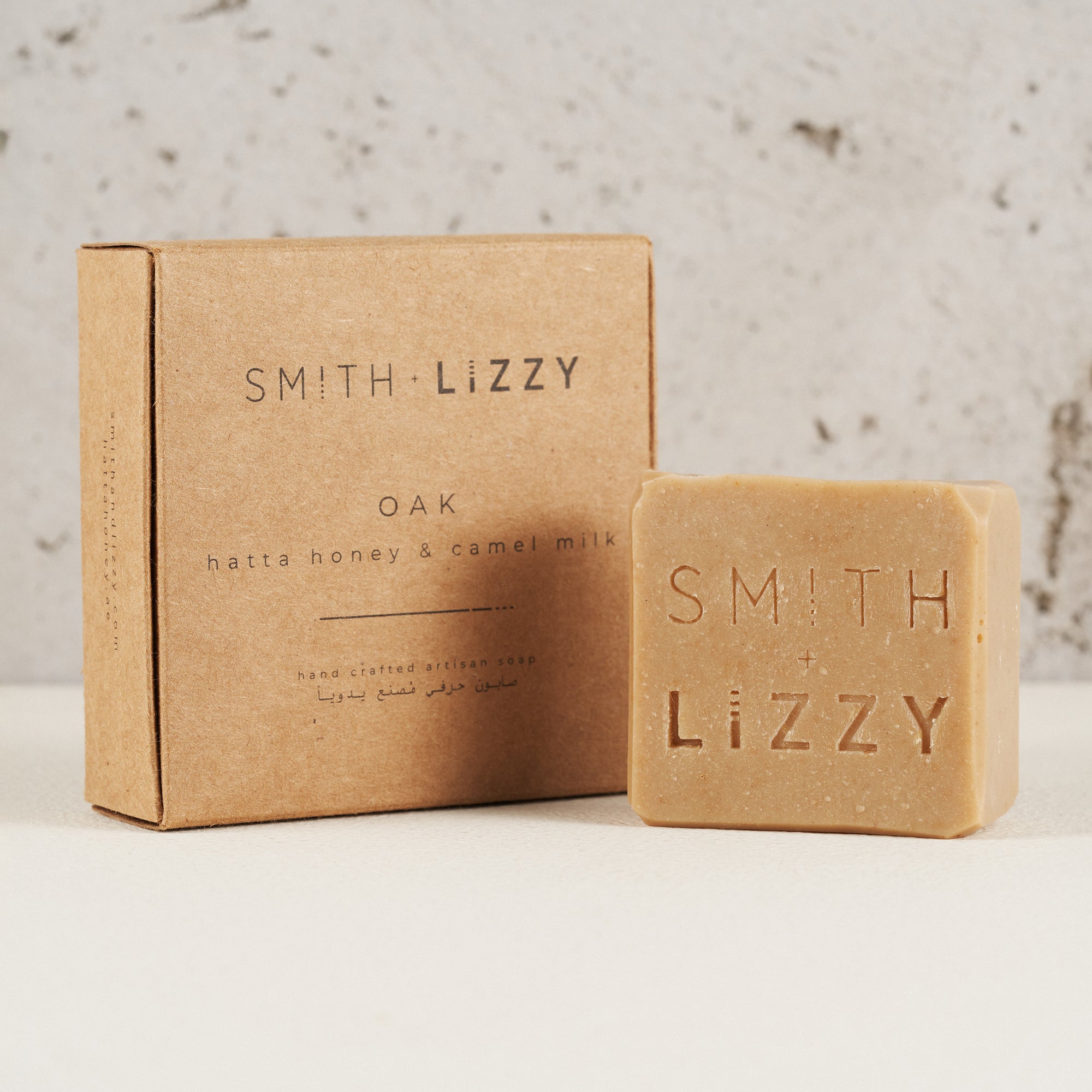 oak honey + camel milk soap