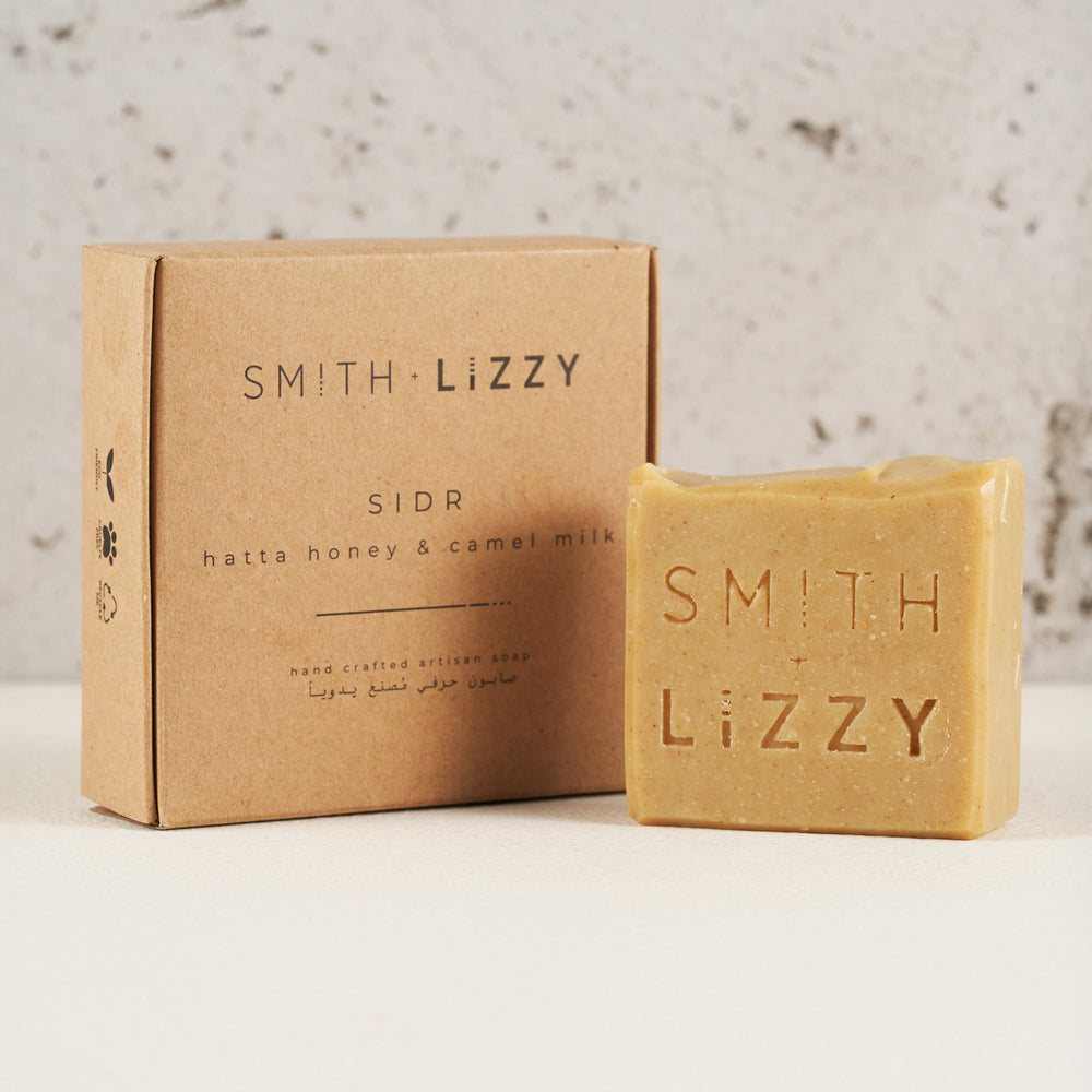 sidr honey + camel milk soap