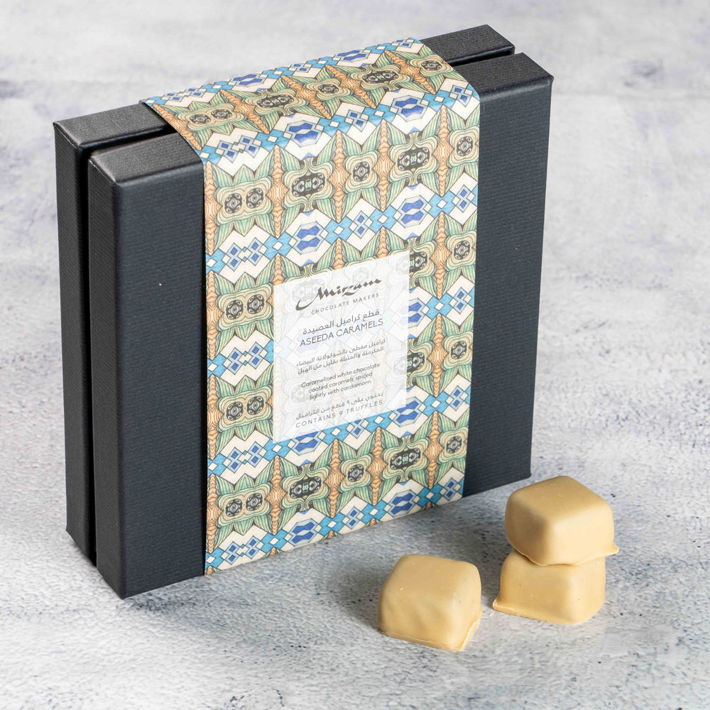 TRUFFLES SEA SALT CARAMELS GIFT BOX OF 9