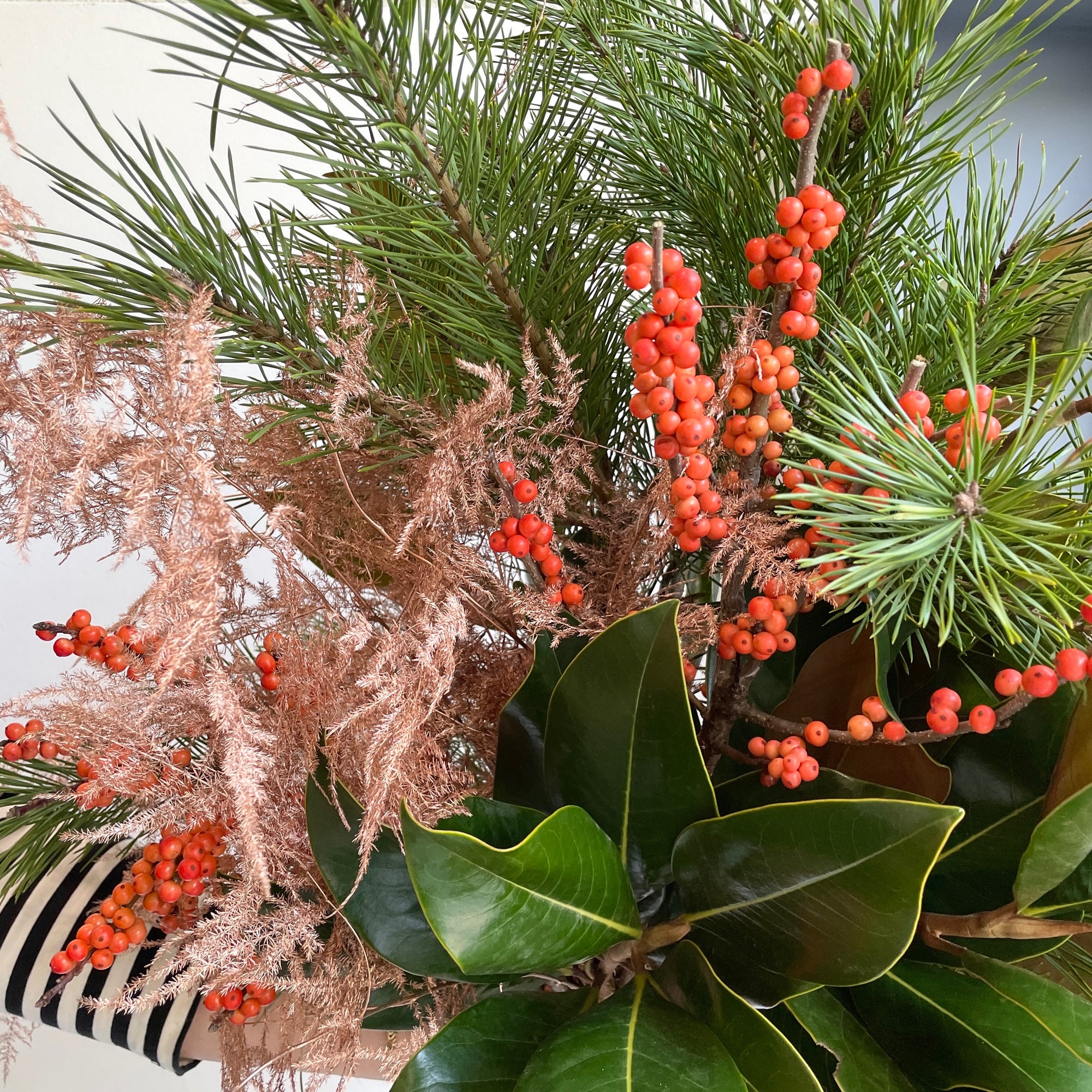 Festive Foliage Mix - Pine & Berry Bliss