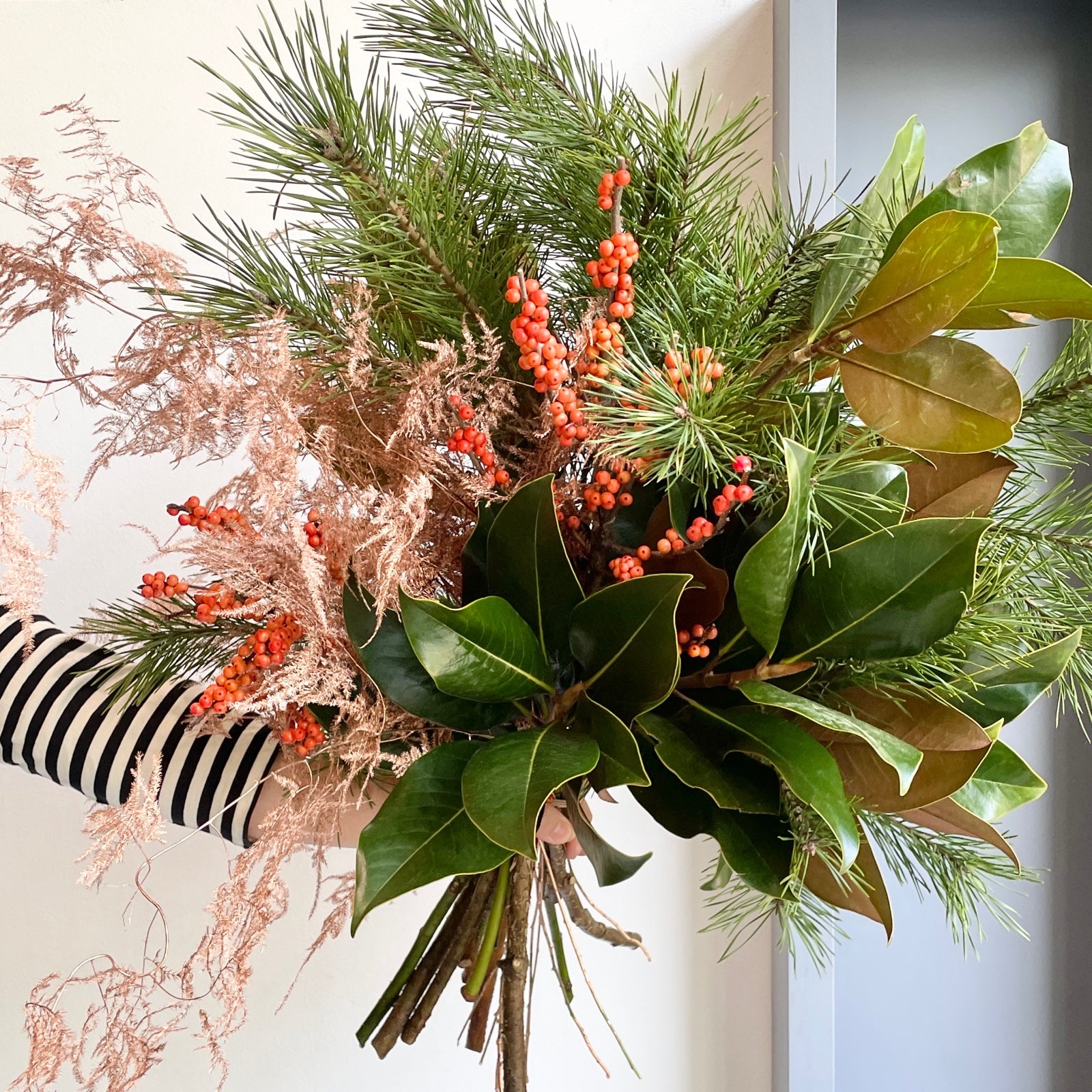 Festive Foliage Mix - Pine & Berry Bliss