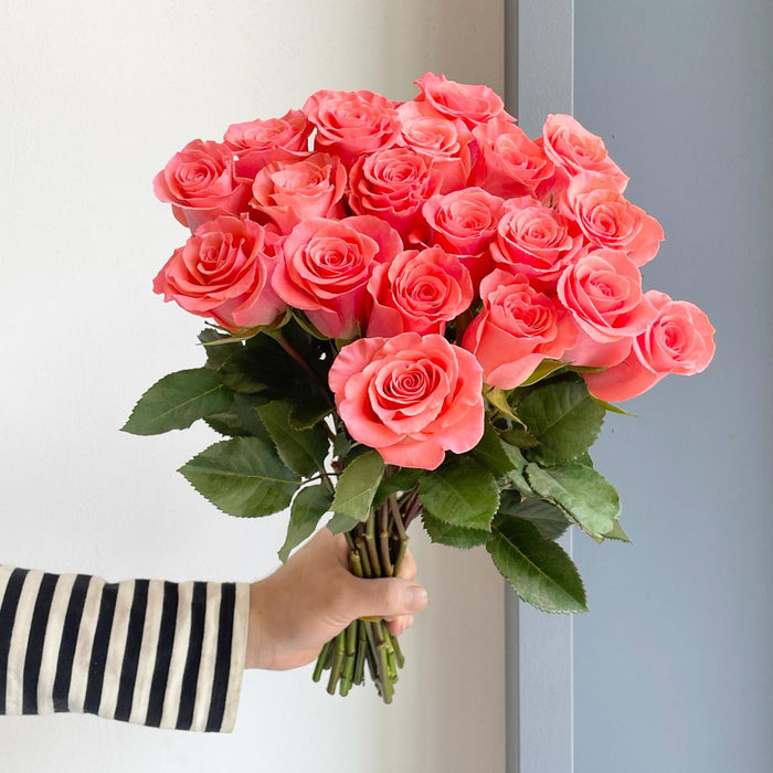 Florette_Flower_Market_Roses - Amsterdam Salmon Pink (20 Stems)