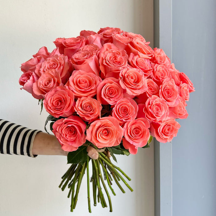 Florette_Flower_Market_Roses - Amsterdam Salmon Pink (50 Stems)