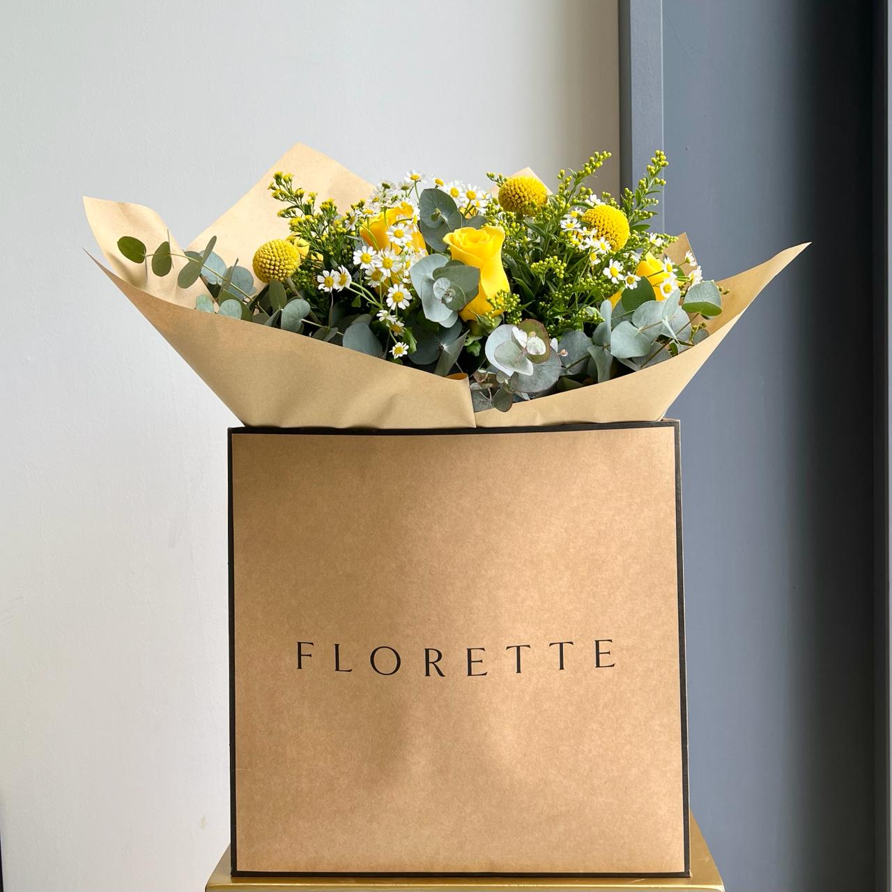 Florette Gift Bag (Brown)