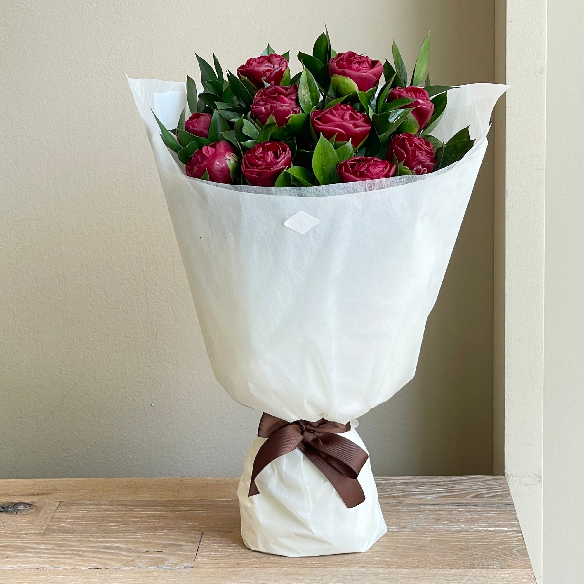 Peony Posy Bouquet - Lush Velvet