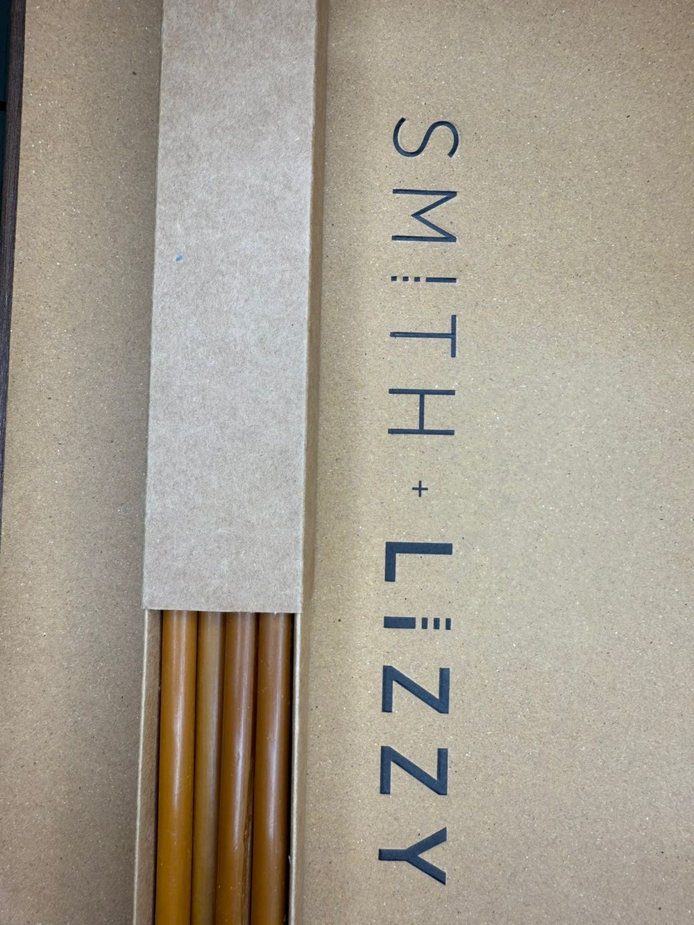 Beeswax table stems- Light Brown 45cm