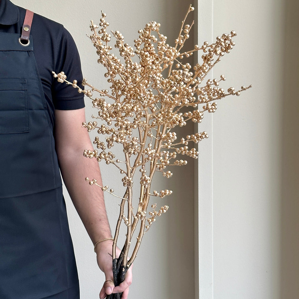 Ilex Painted - Antique Gold