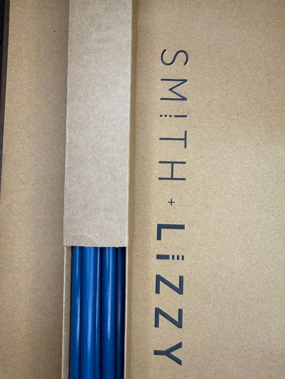 Beeswax table stems- Dark Blue 45cm