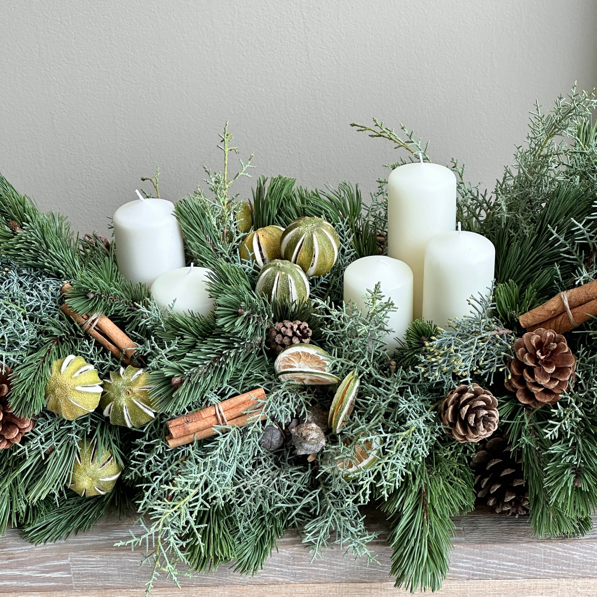 Moscow - Candle Festive Centerpiece