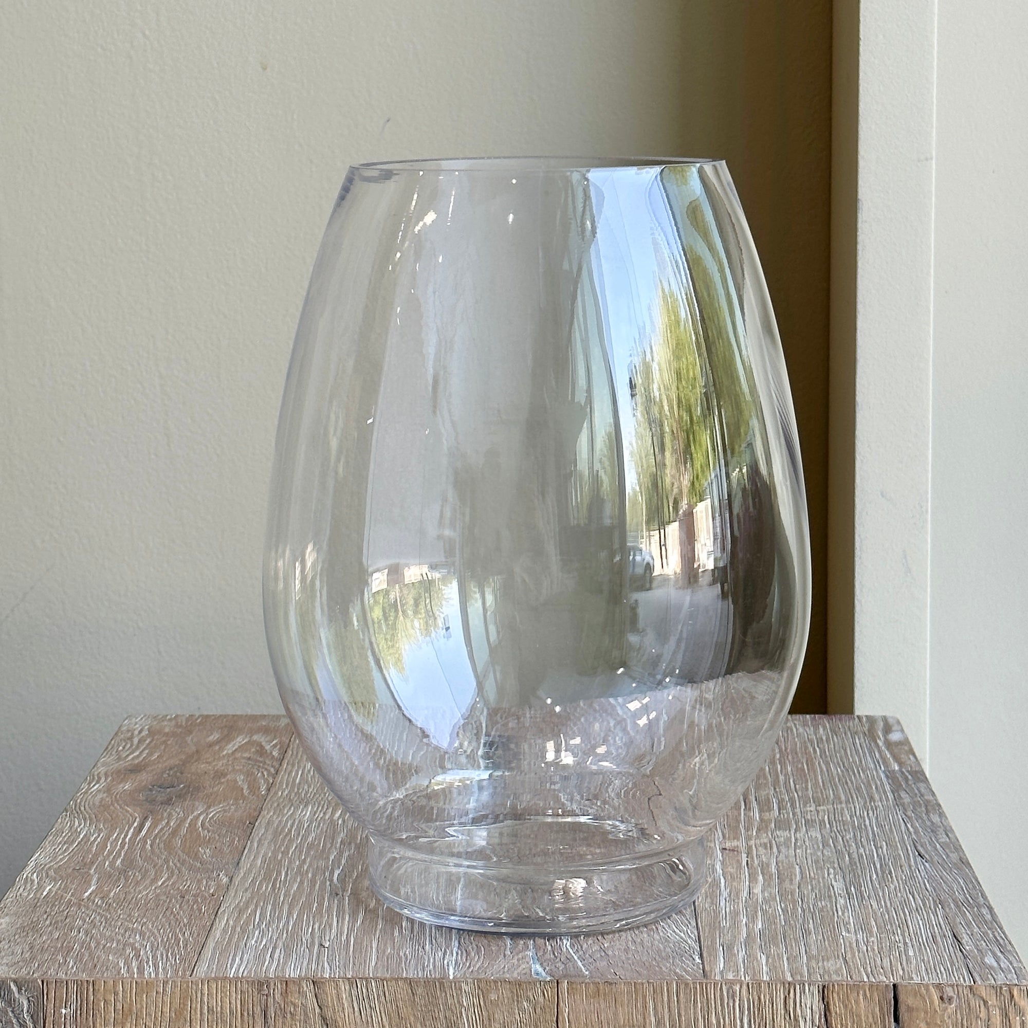 Glass Cylinder - Oval Large