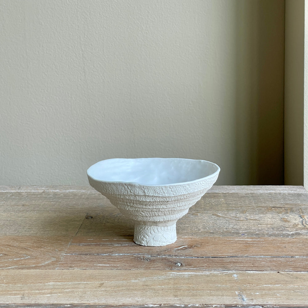 Lace Coil Ikebana bowl/vase (Small)