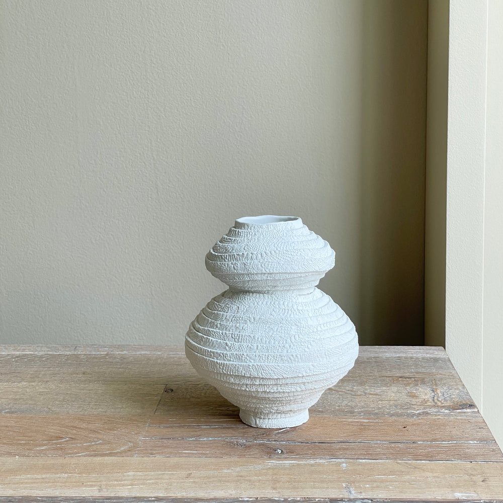 2 Tier Lace Coil Vase (Large)