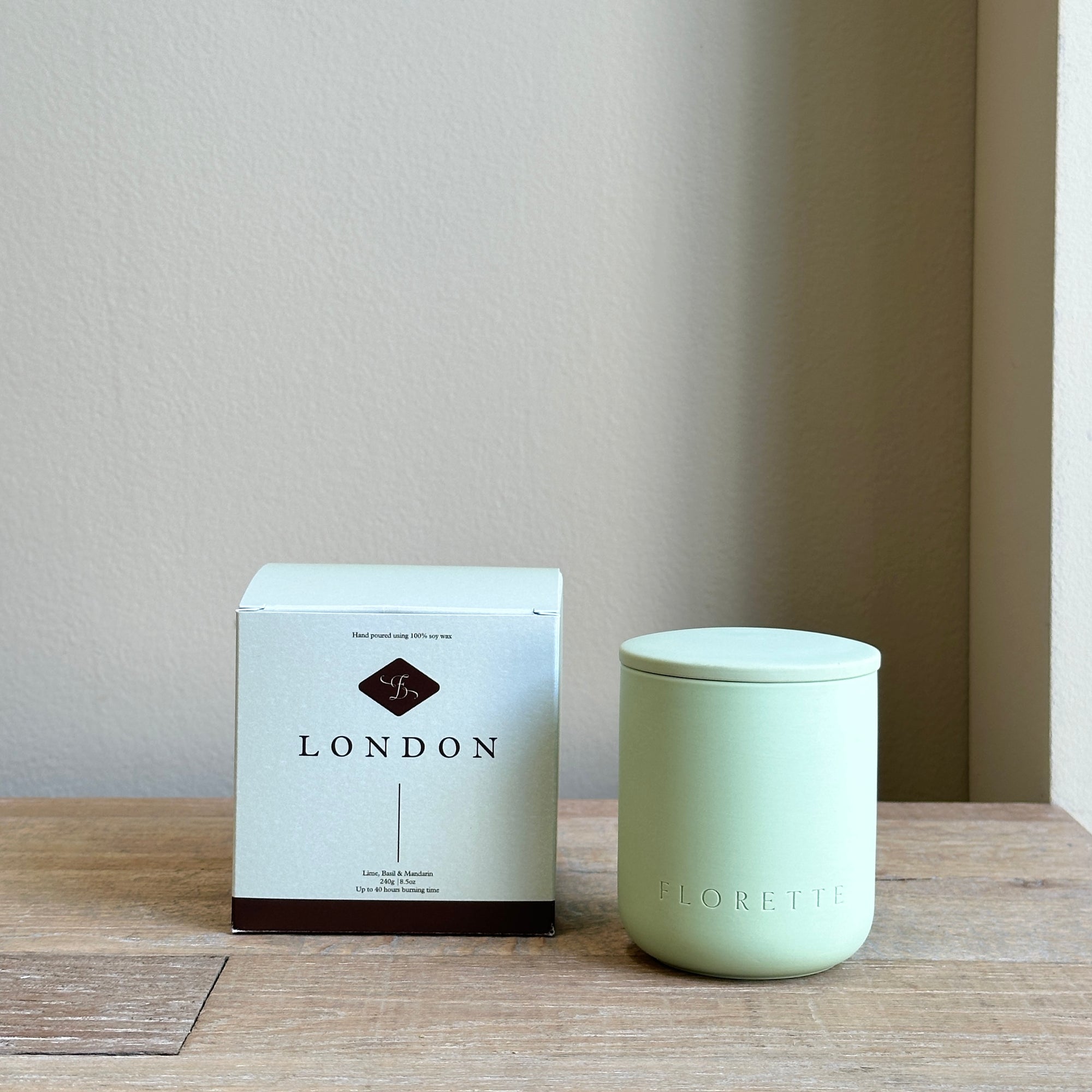 London - lime, basil & mandarin