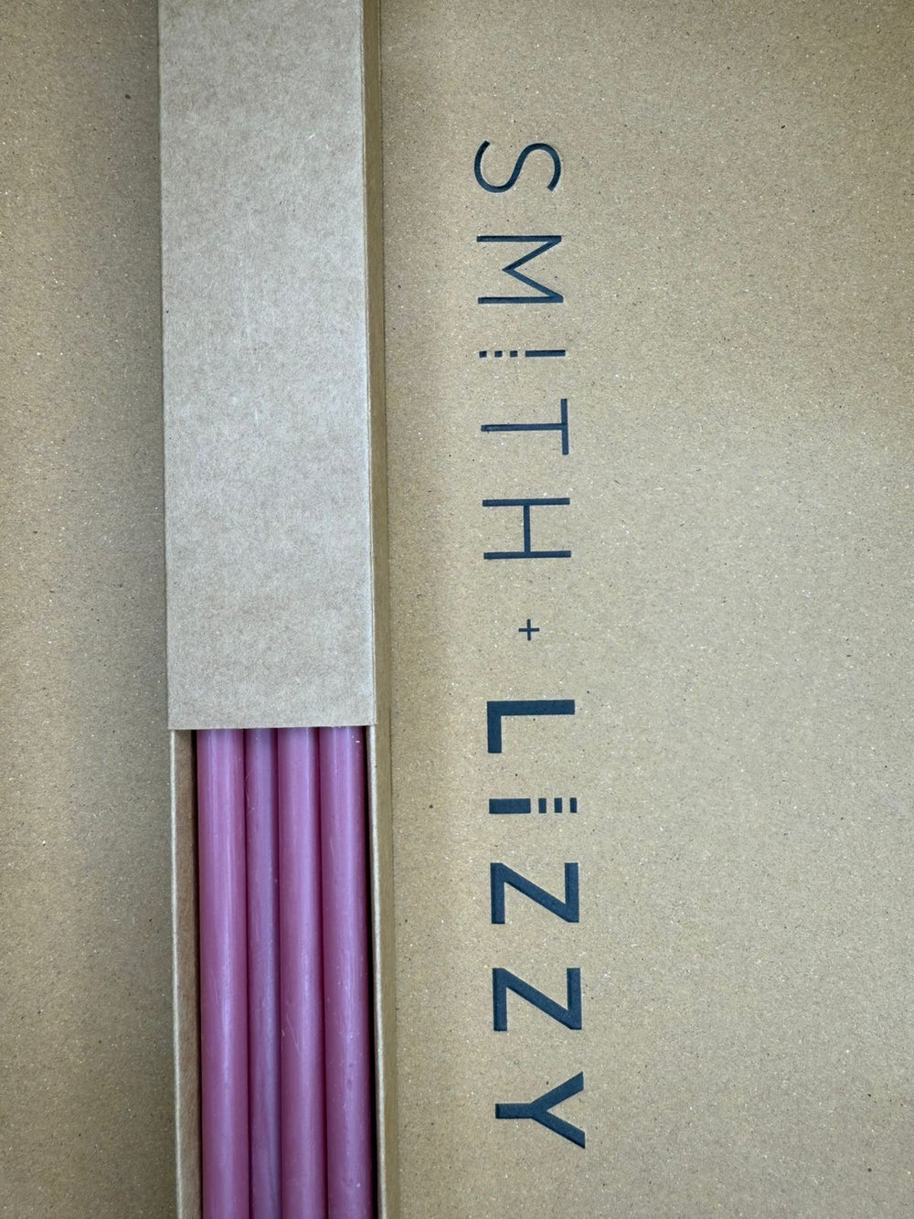 Beeswax table stems- Purple 45cm