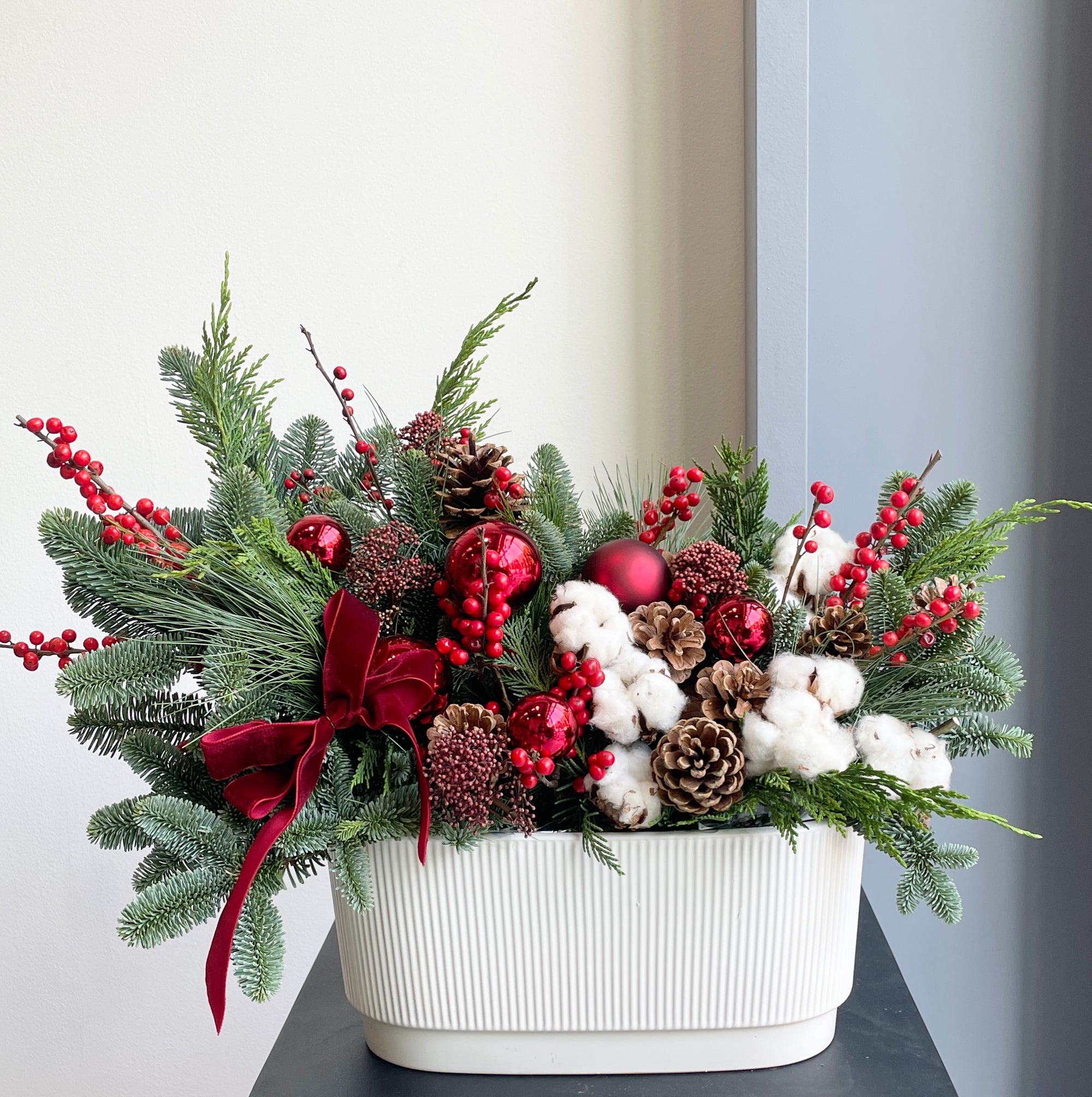 Prague - Festive Pot Arrangement