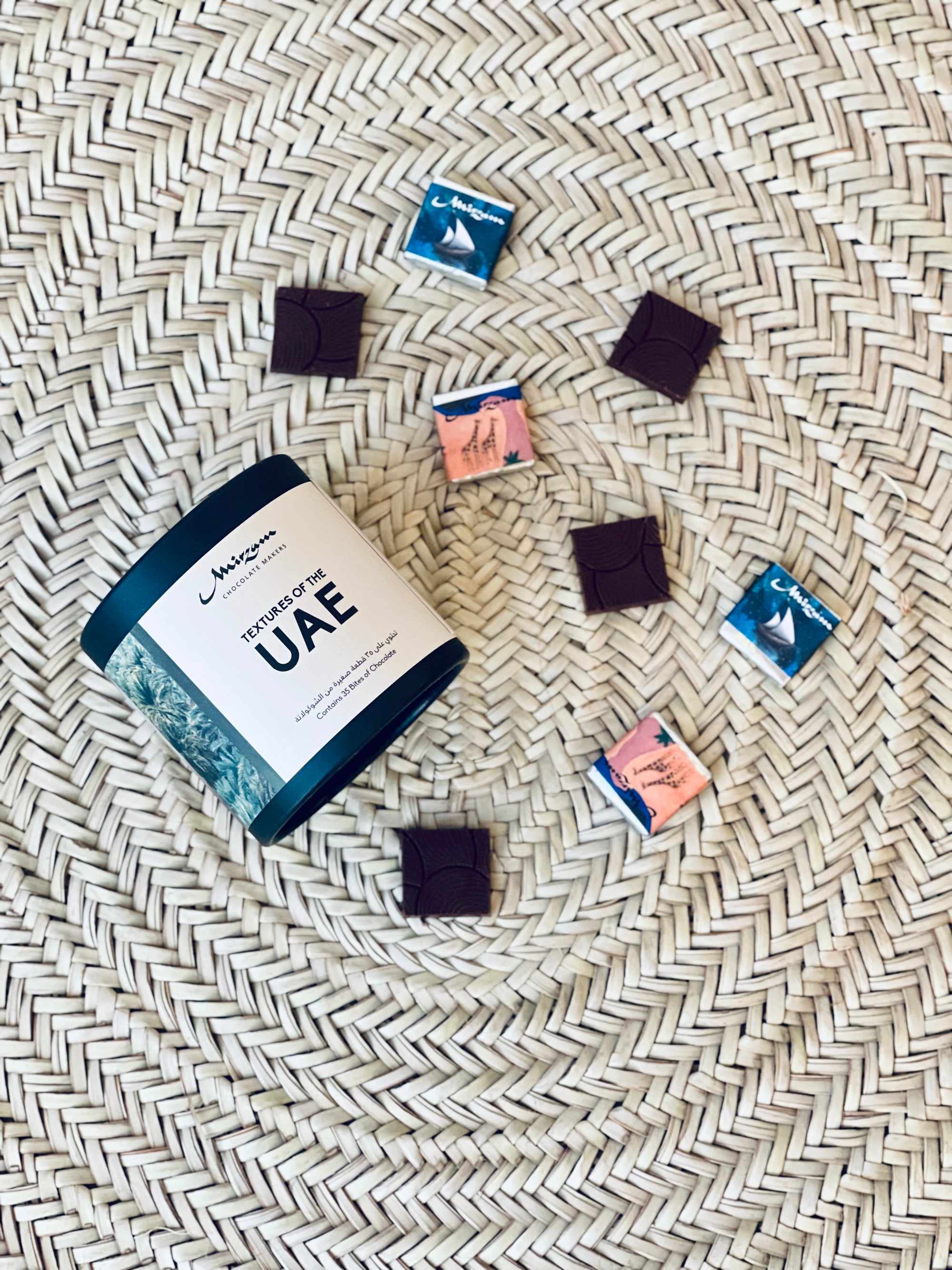 TEXTURES OF THE UAE: MIXED CHOCOLATE BITE OF 35