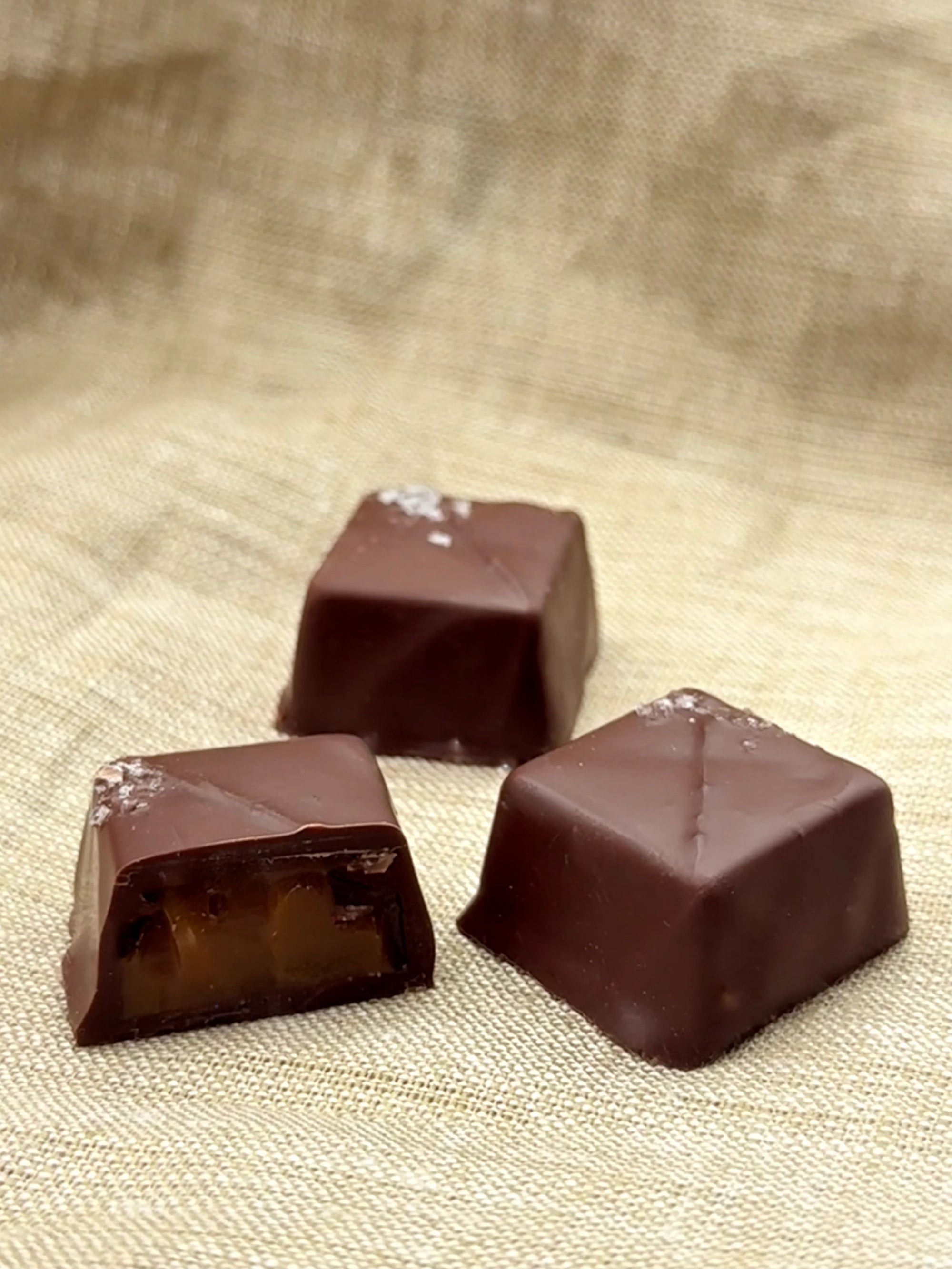 SEA SALT CARAMELS GIFT BOX OF 9