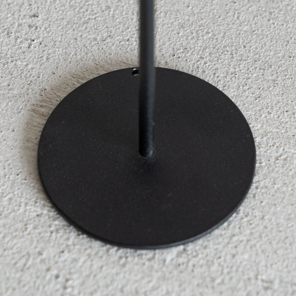 nappe thin steel candle holder 35cm