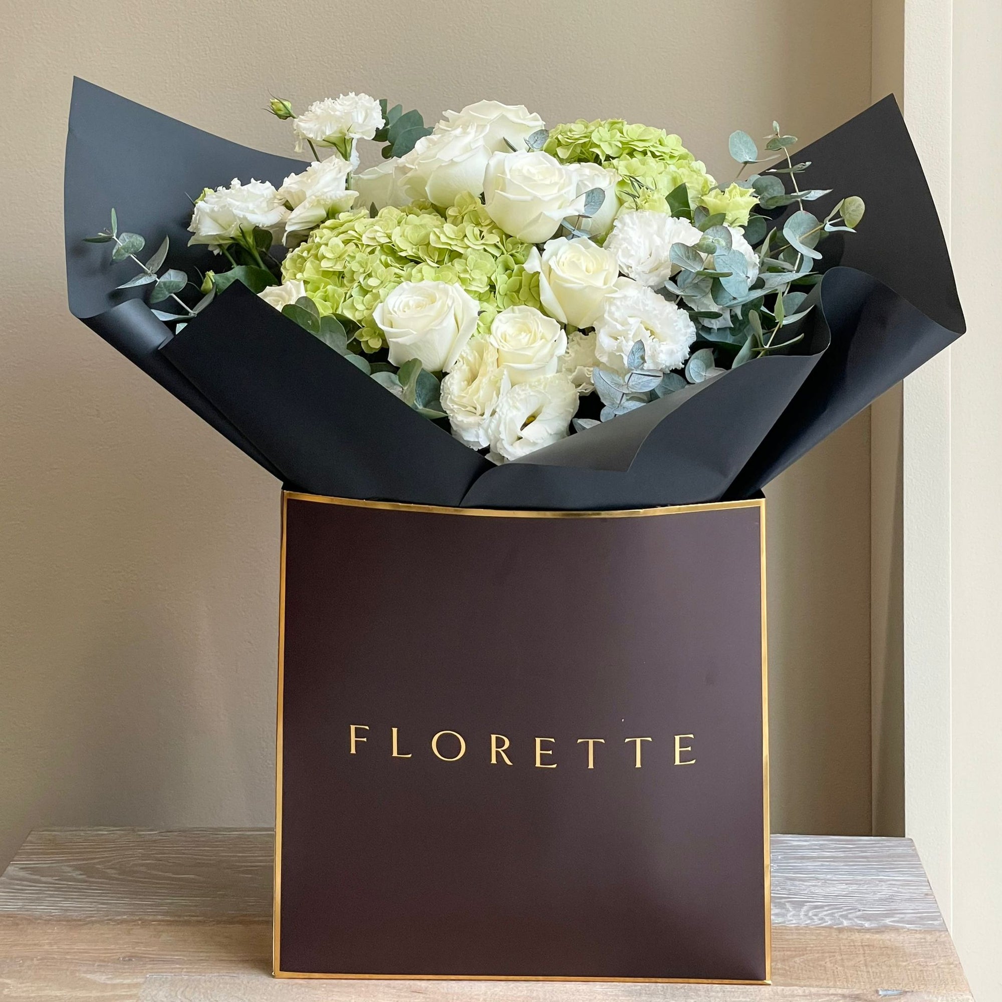 Florette Gift Bag (Glossy Brown)