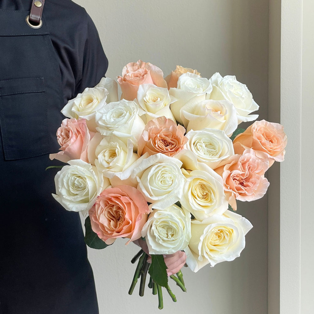 Roses - Peach Blossom Mix