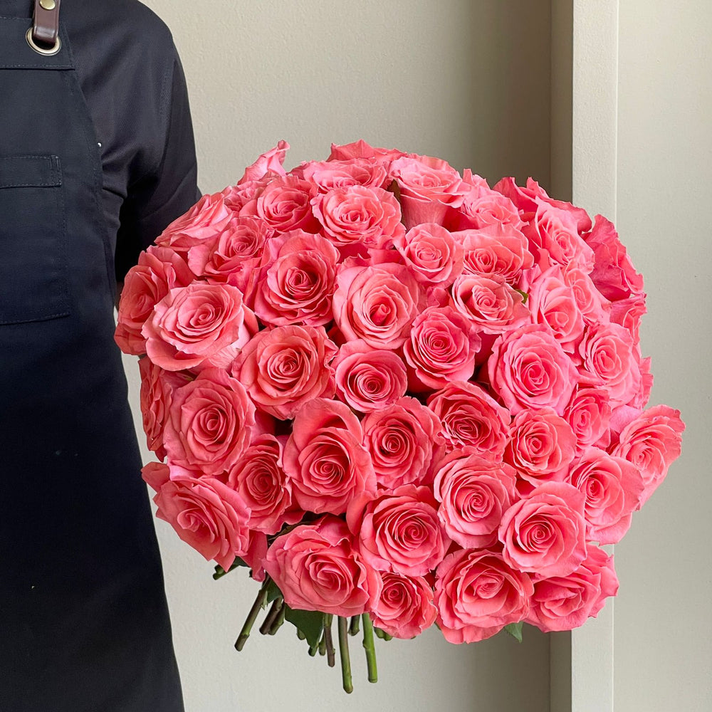 Roses - Amsterdam Salmon Pink (50 Stems)