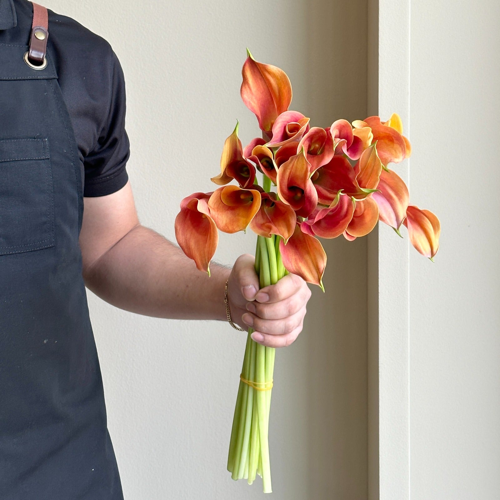 Calla Lilies -  Sunset Passion Orange