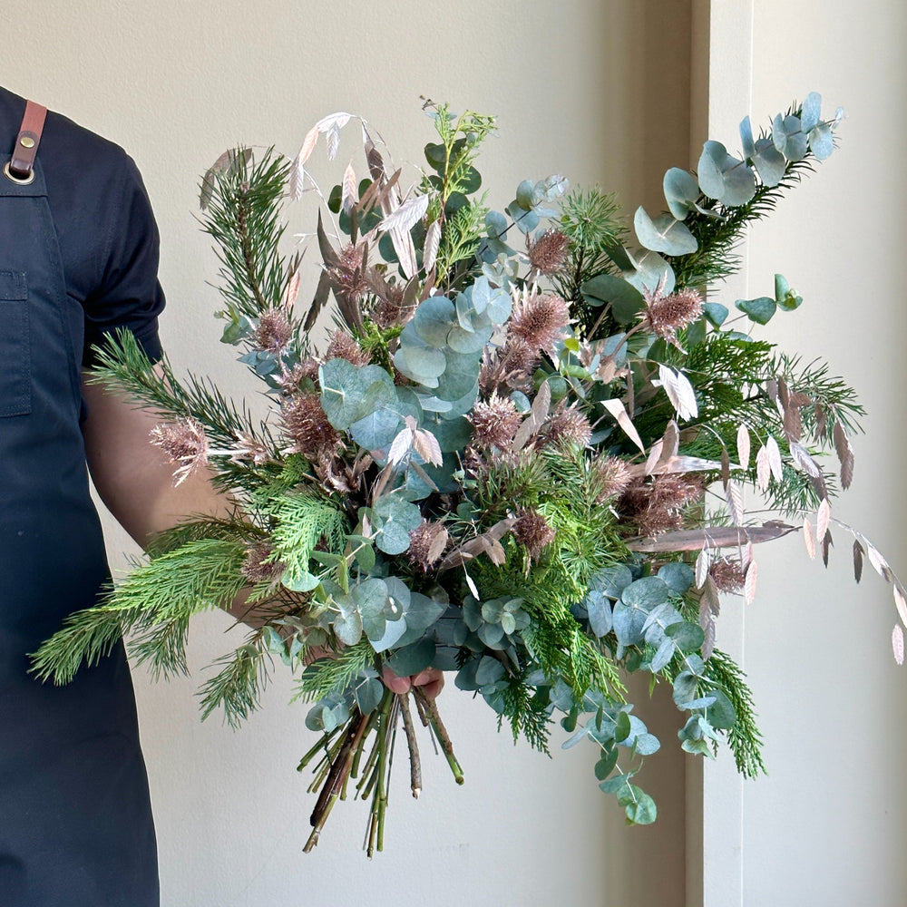 Christmas Foliage Mix - Metallic Sparkle