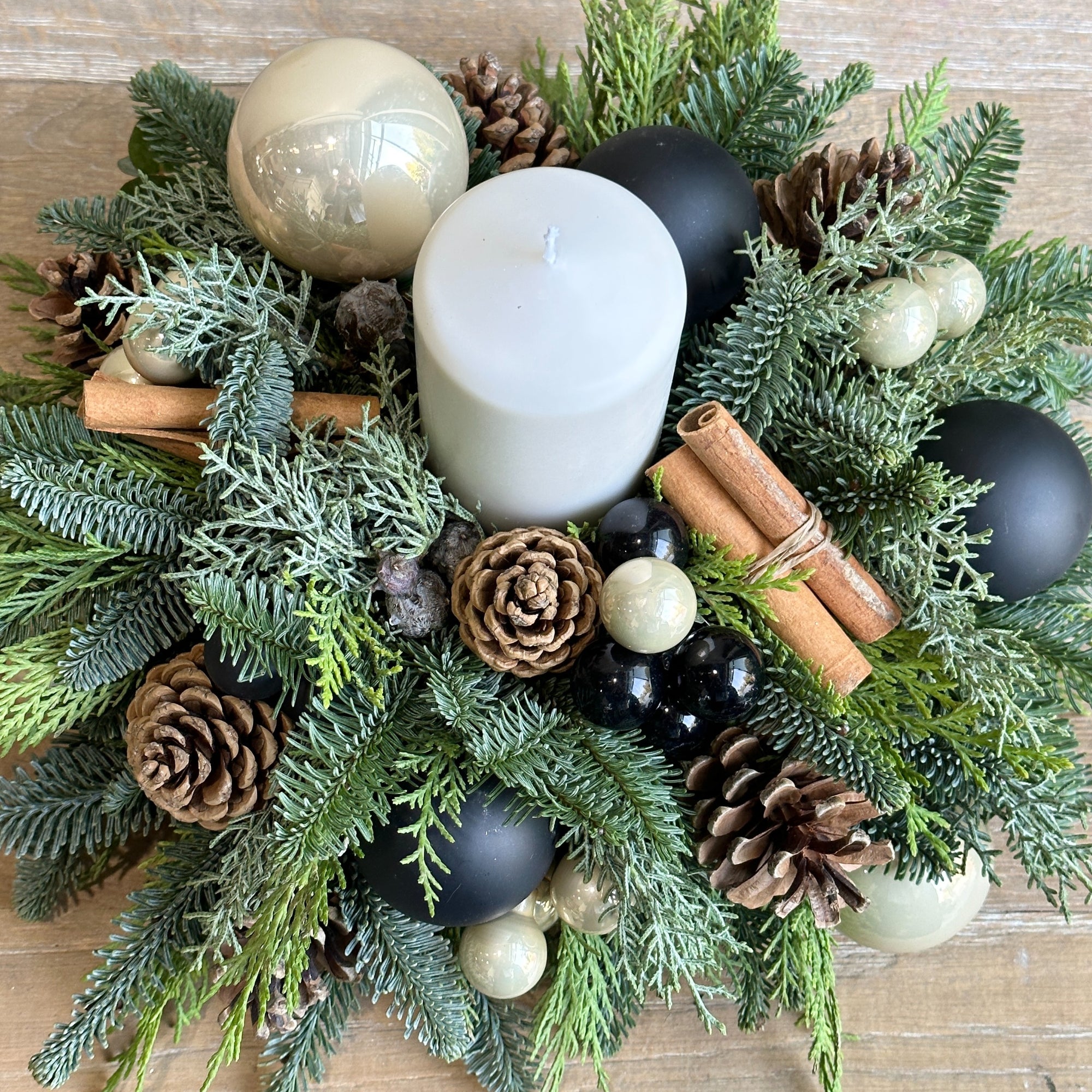 Christchurch - Candle Festive Centerpiece