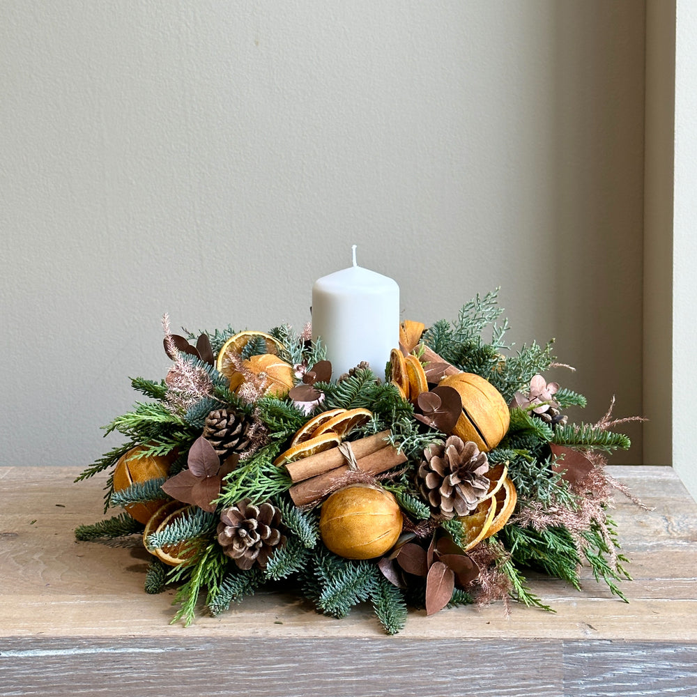 Malmo - Candle Festive Centerpiece