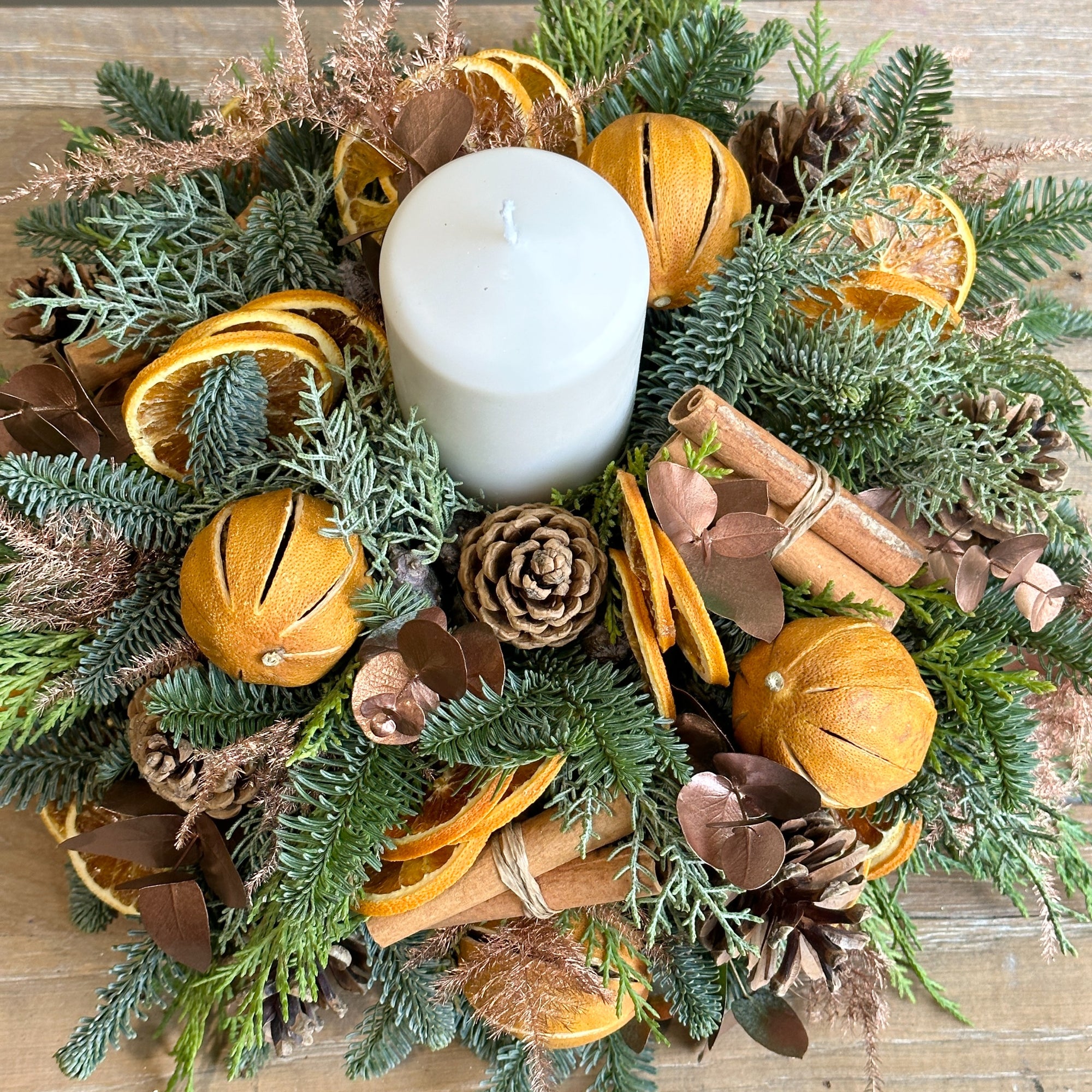 Malmo - Candle Festive Centerpiece