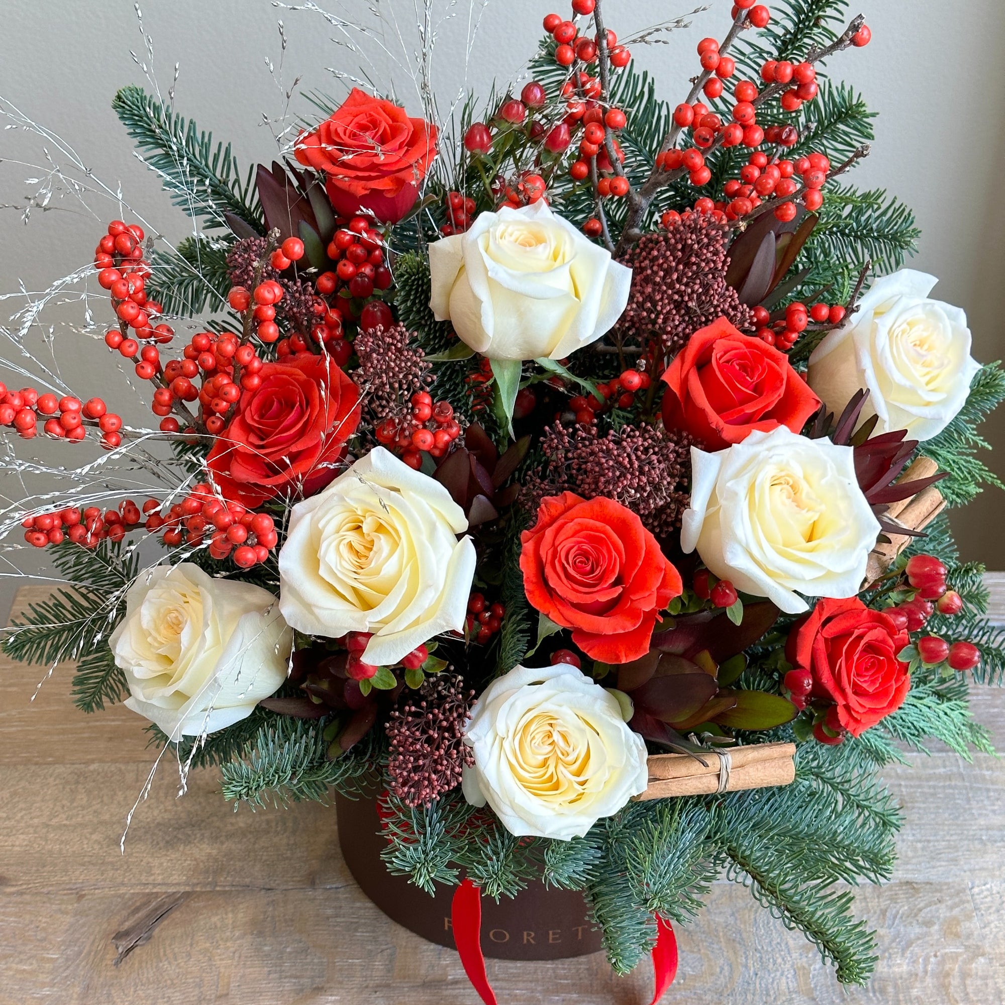 Prague - Festive Box Arrangement