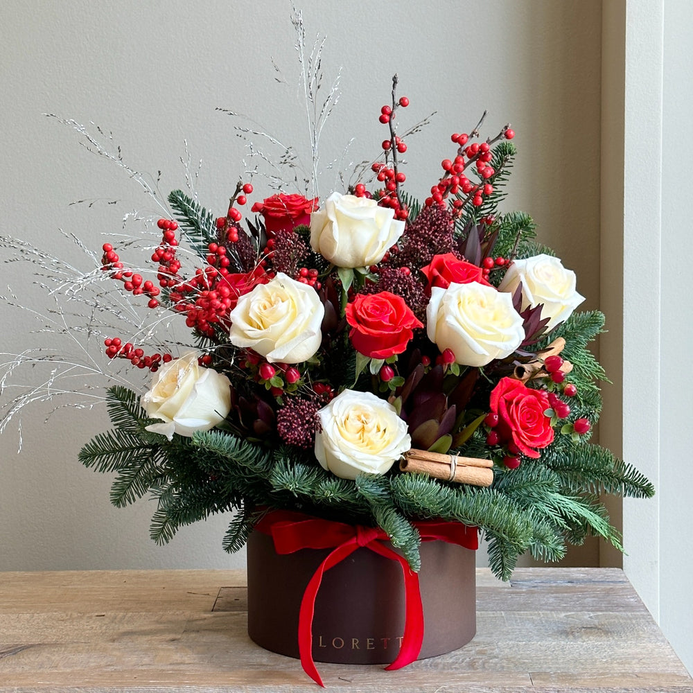 Prague - Festive Box Arrangement