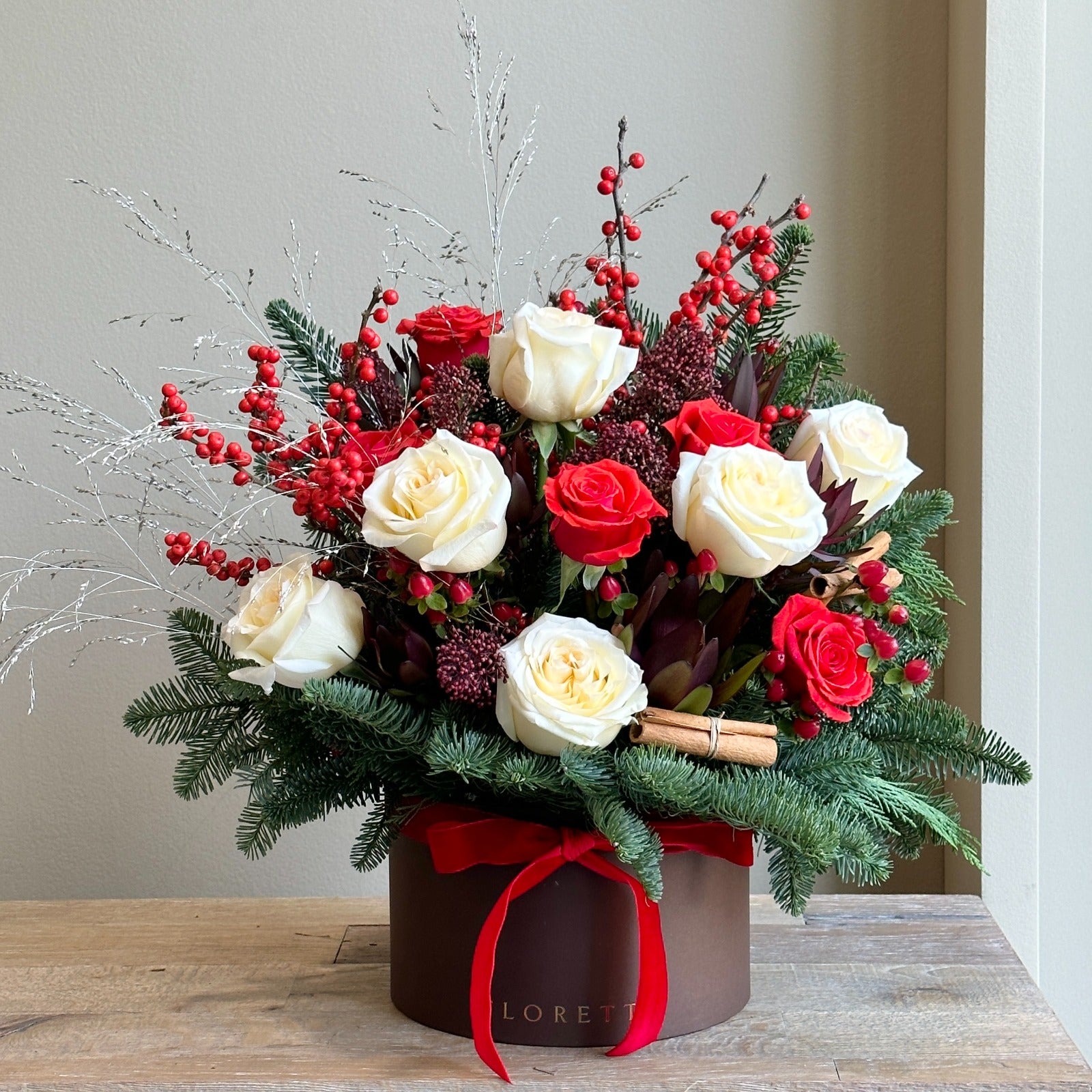 Prague - Festive Box Arrangement