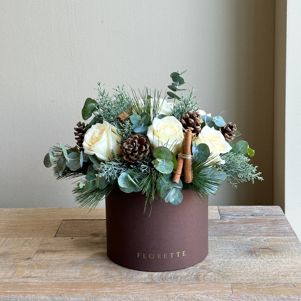 Krakow - Small Festive Box Arrangement