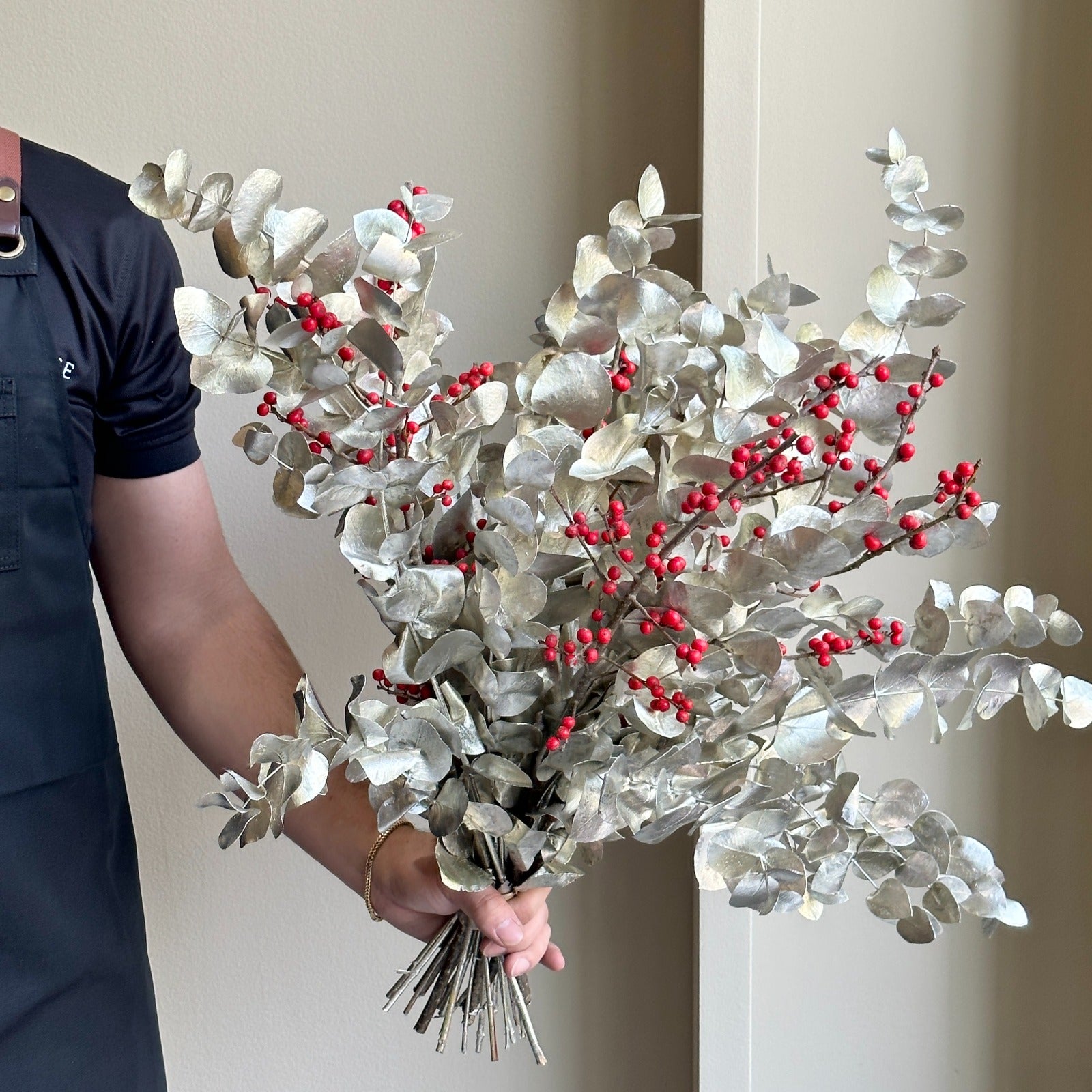 Festive Foliage Mix - Silver Frost Berry