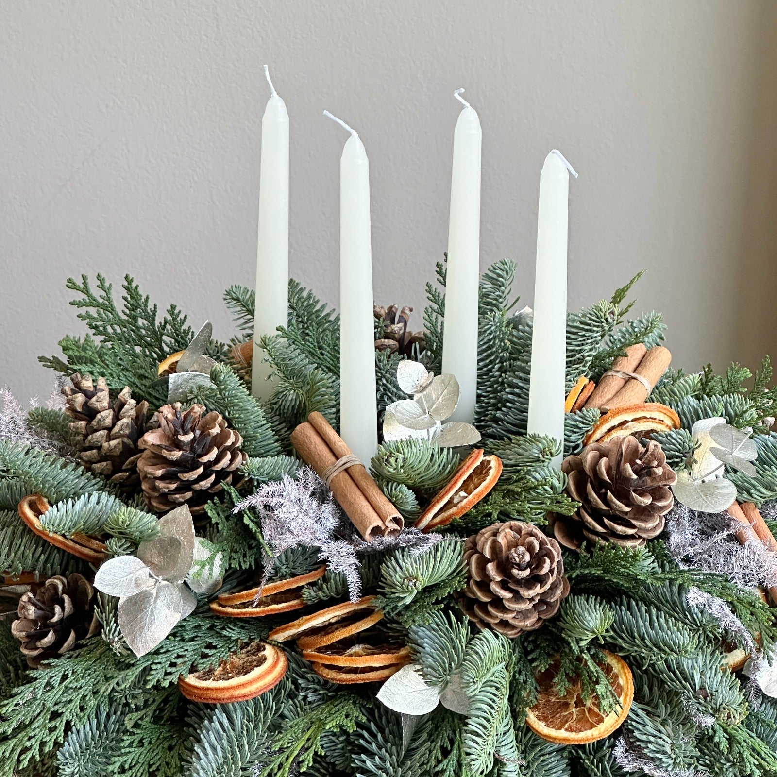 Salisbury - Candle Festive Centerpiece