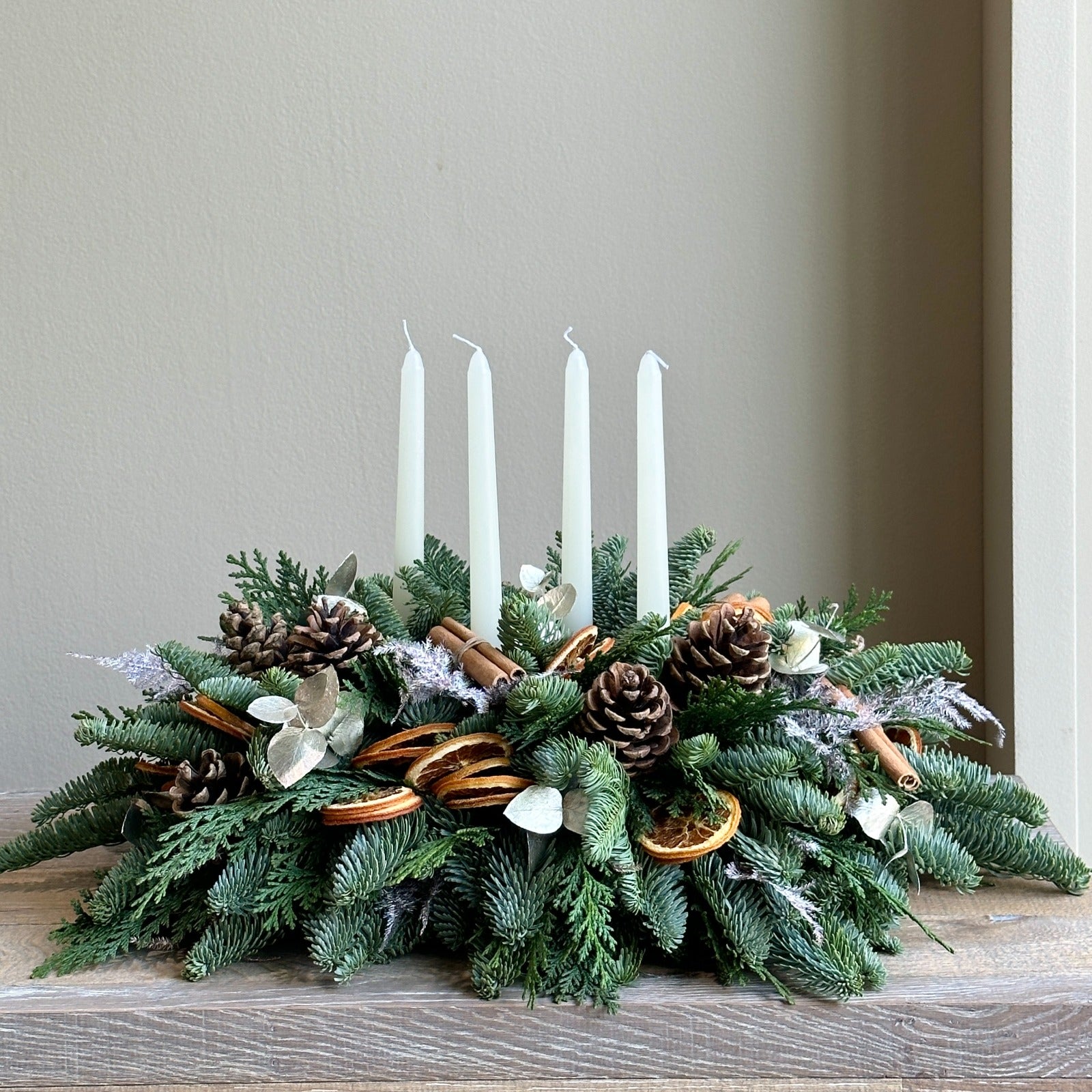 Salisbury - Candle Festive Centerpiece