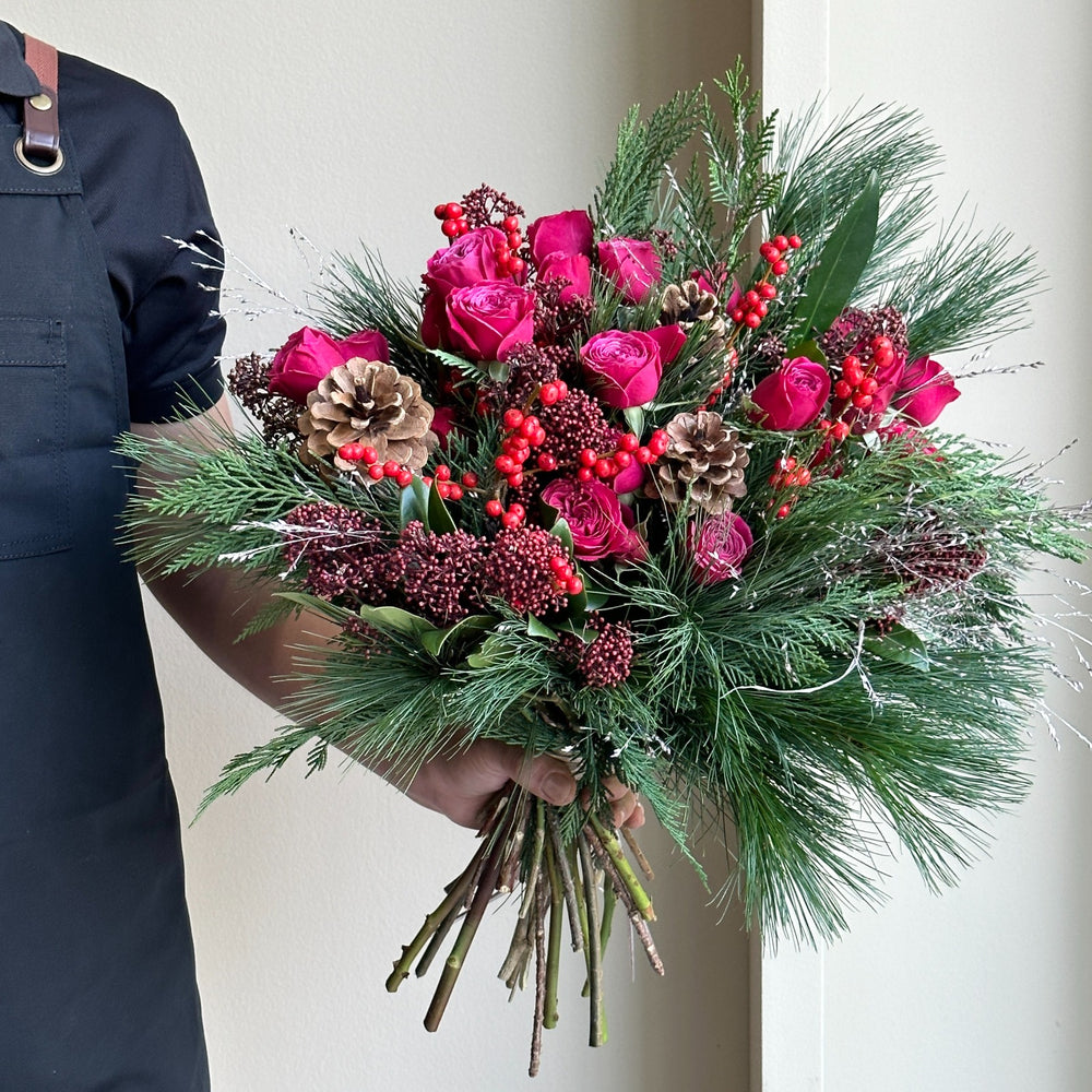 Festive Foliage Mix - Fiery Elegance