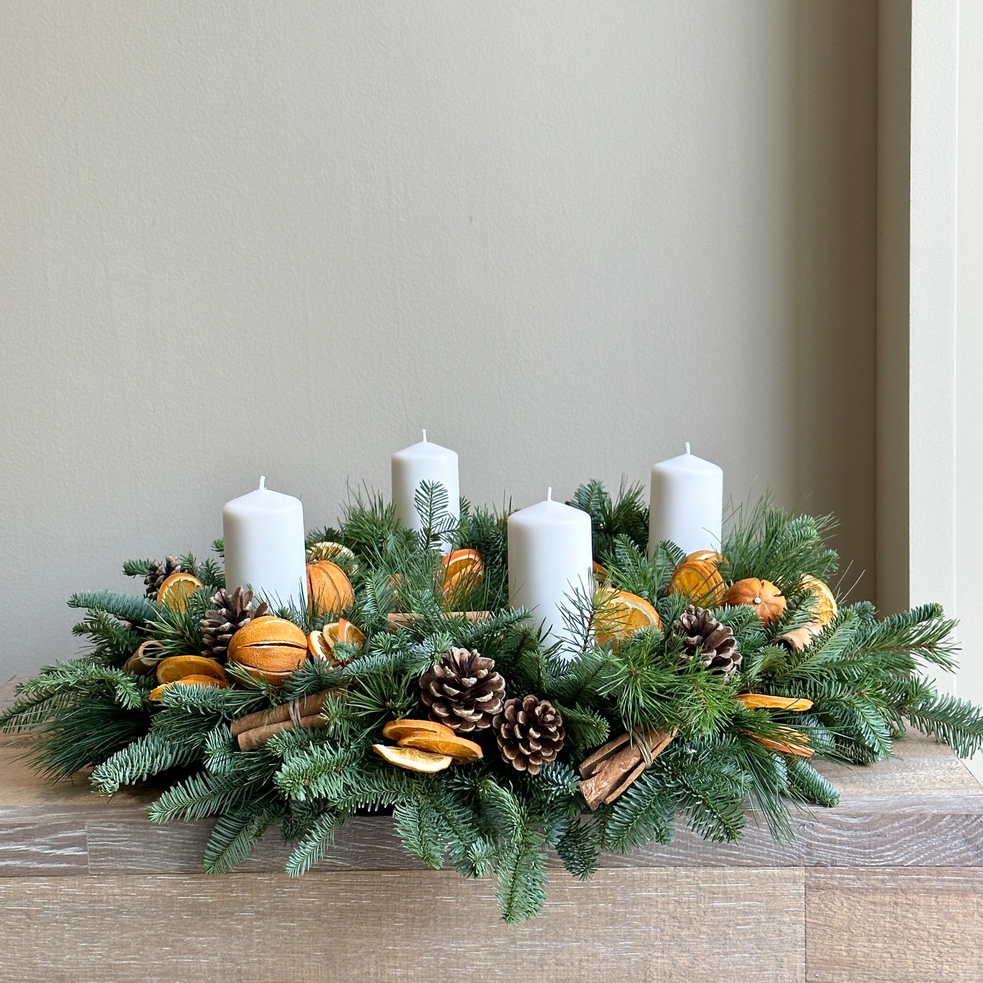 Quebec - Advent Candle Centerpiece