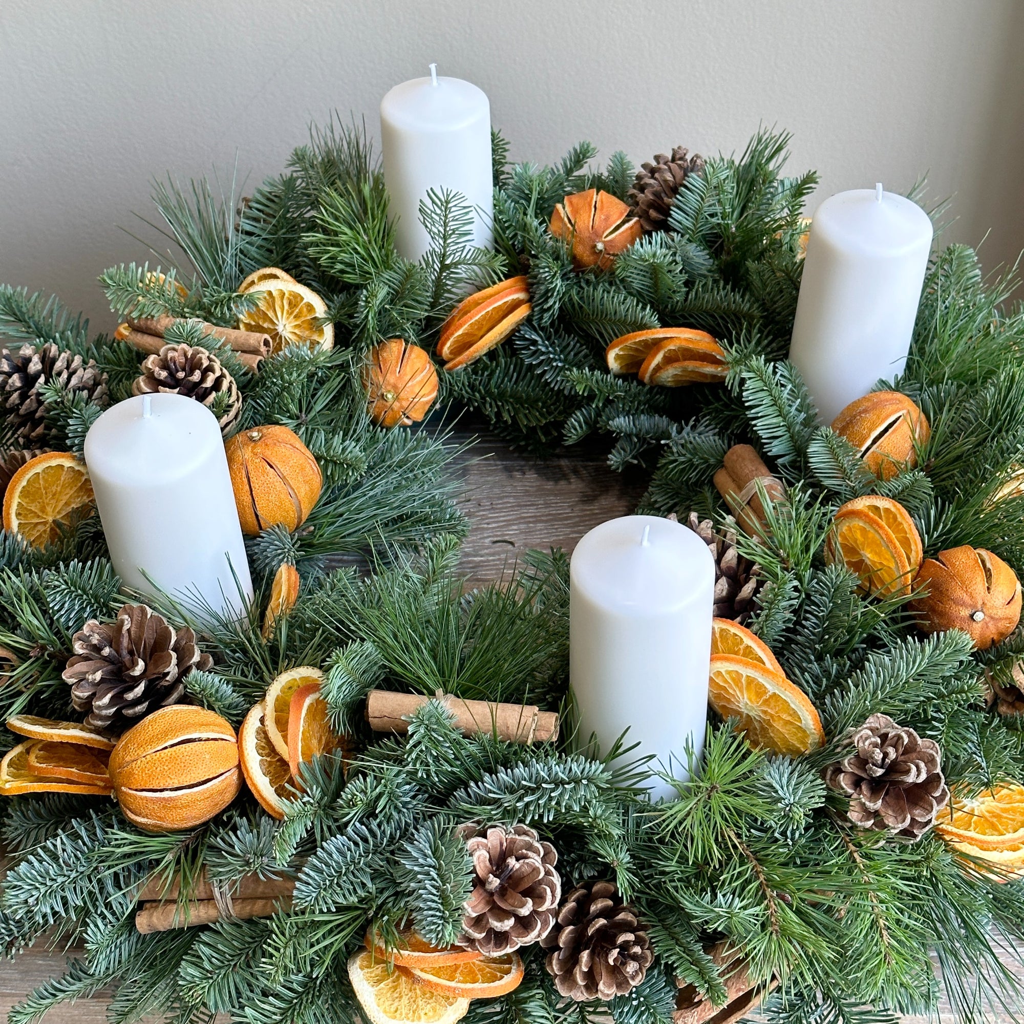 Quebec - Advent Candle Centerpiece