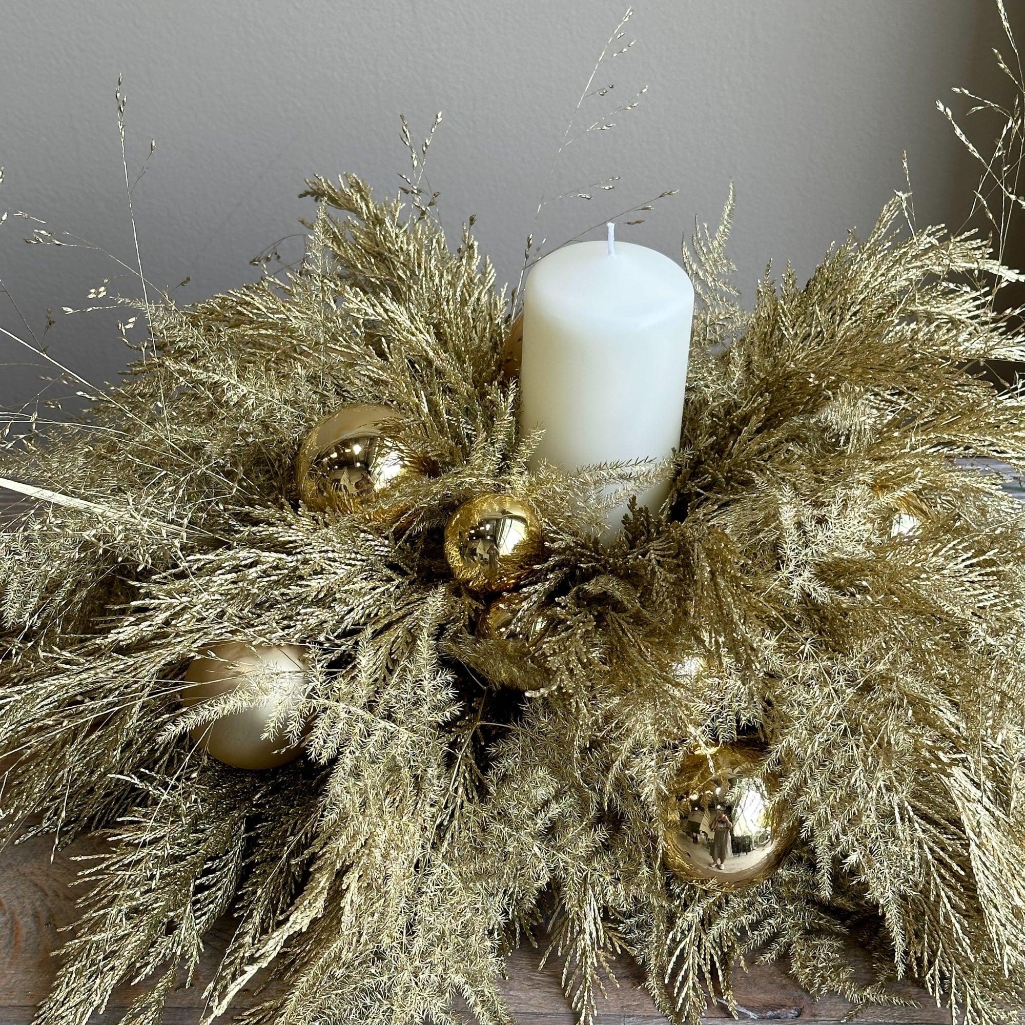 Texas - Candle Festive Centerpiece
