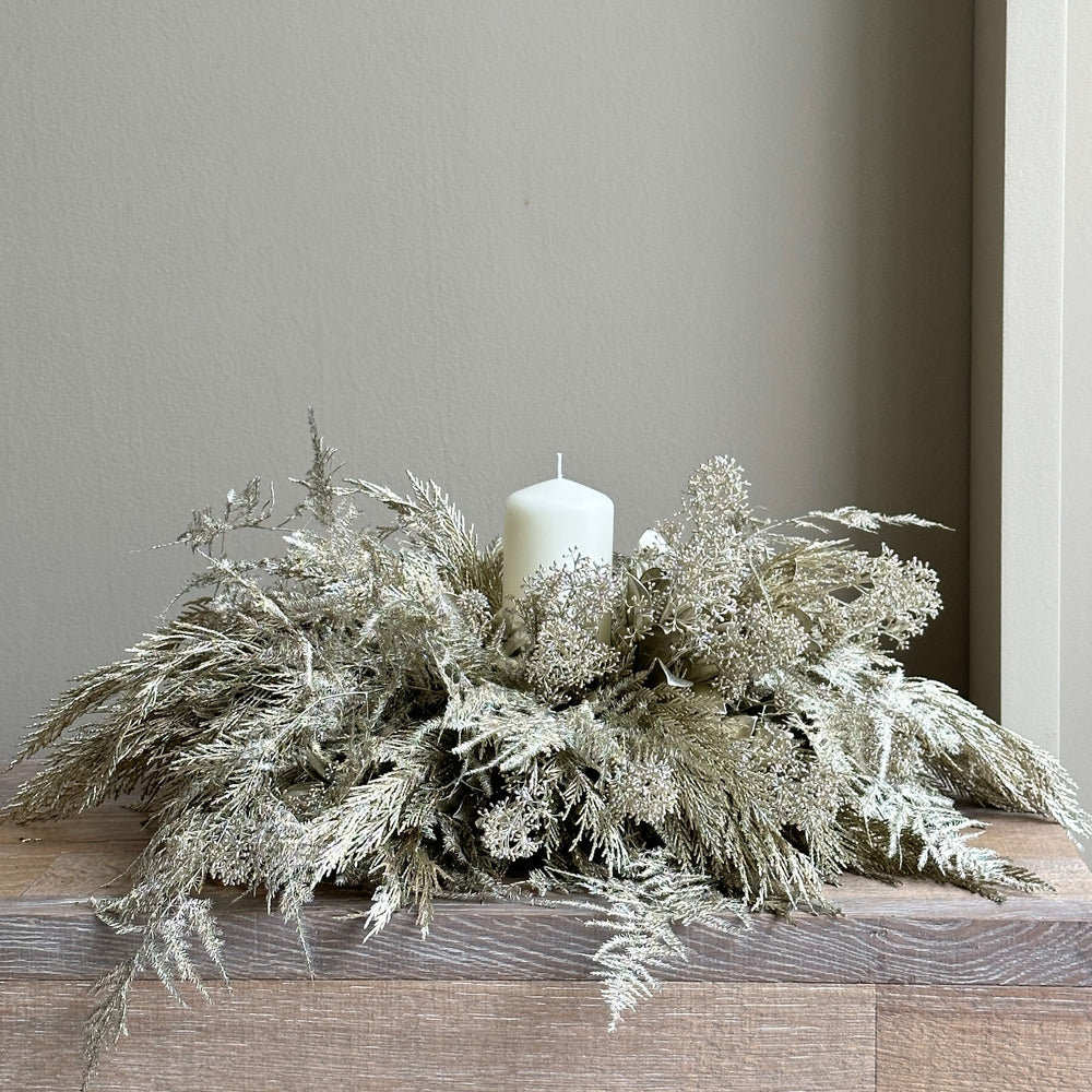 Austin - Candle Festive Centerpiece