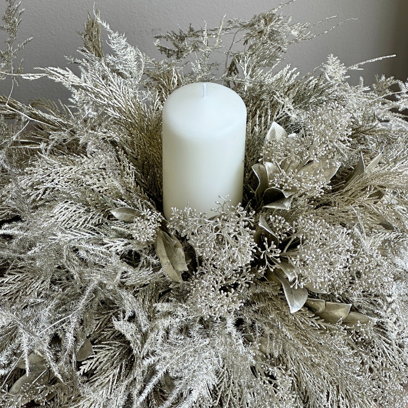 Austin - Candle Festive Centerpiece