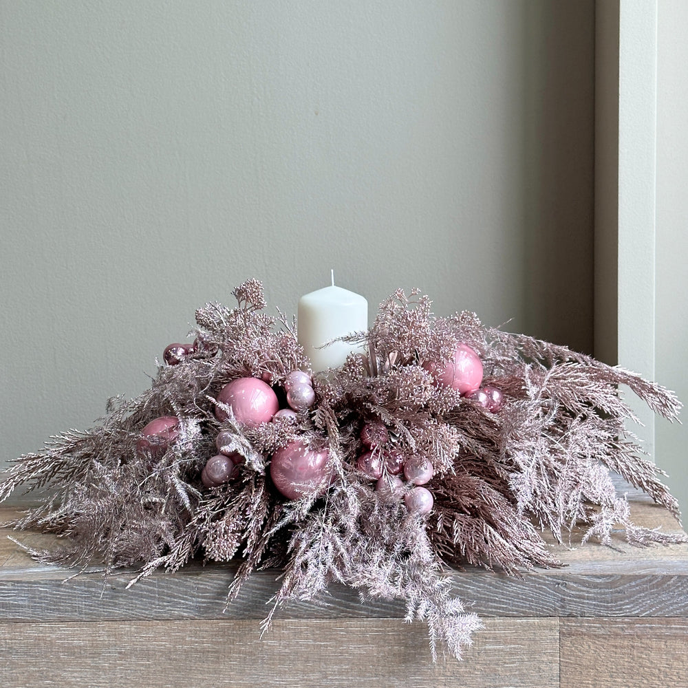 Preston - Candle Festive Centerpiece