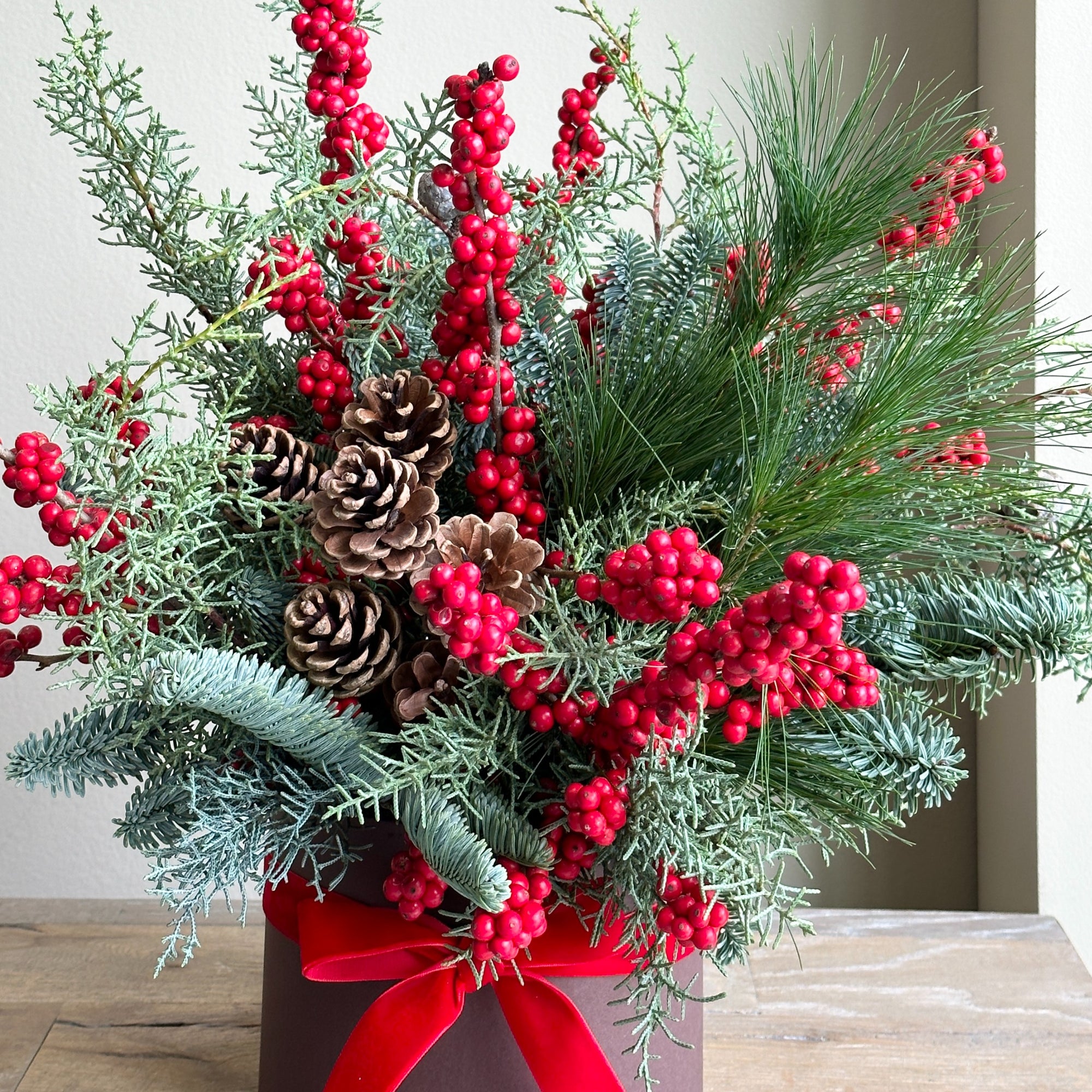 Fairmont - Festive Small Box Arrangement