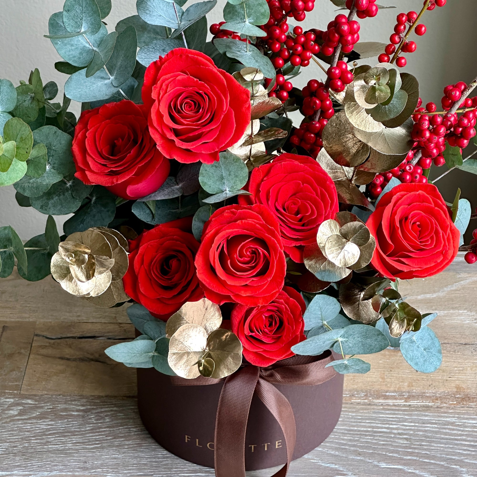 Siena - Small Festive Box Arrangement