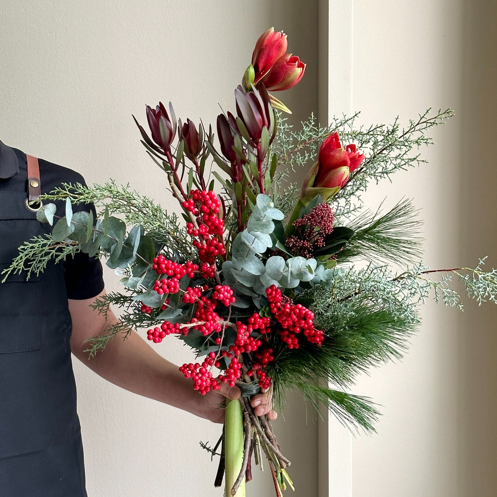 Festive Foliage Mix - Crimson Royale