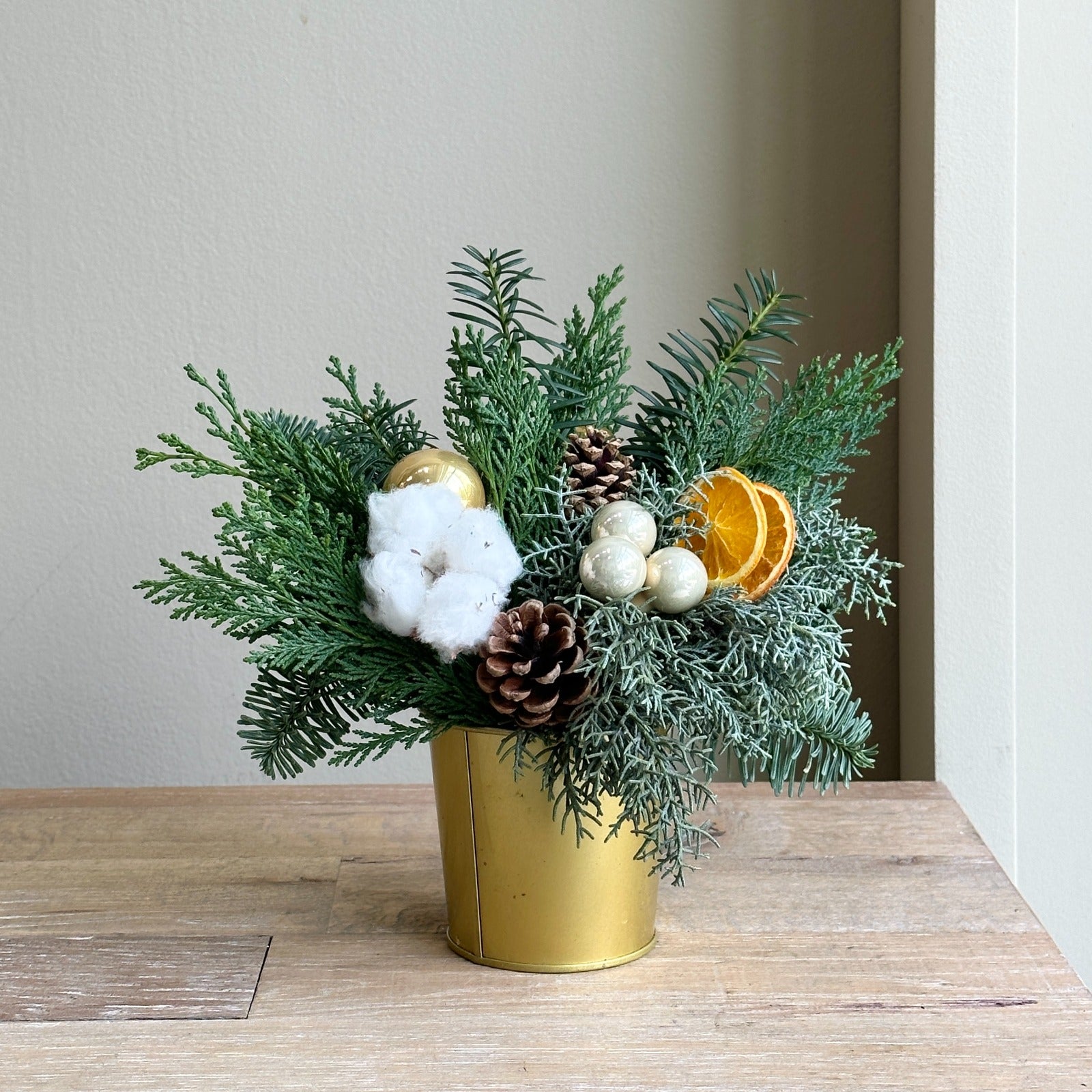 Roseau - Mini Festive Winter Pot