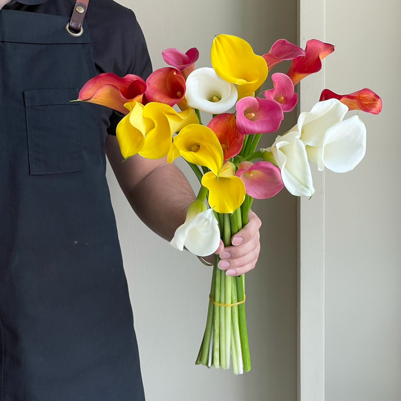 Calla Lilies - Golden Radiance Mix